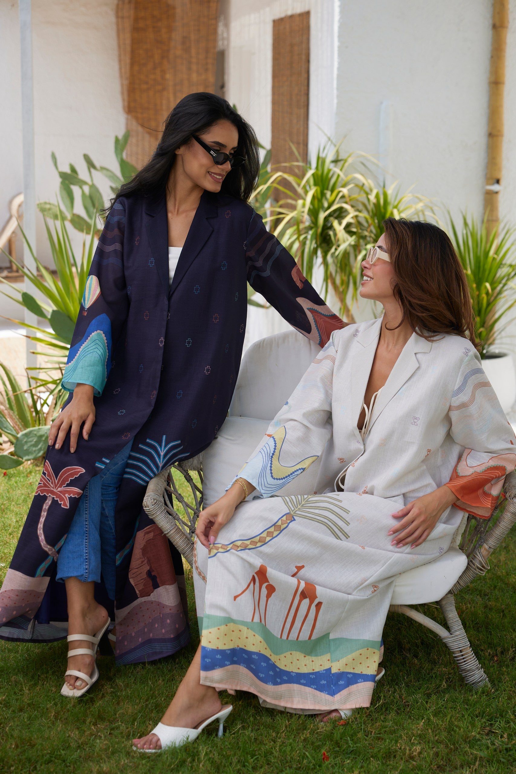 Printed & Embroidered Abayas | Saudi Arabia – The Untitled Project