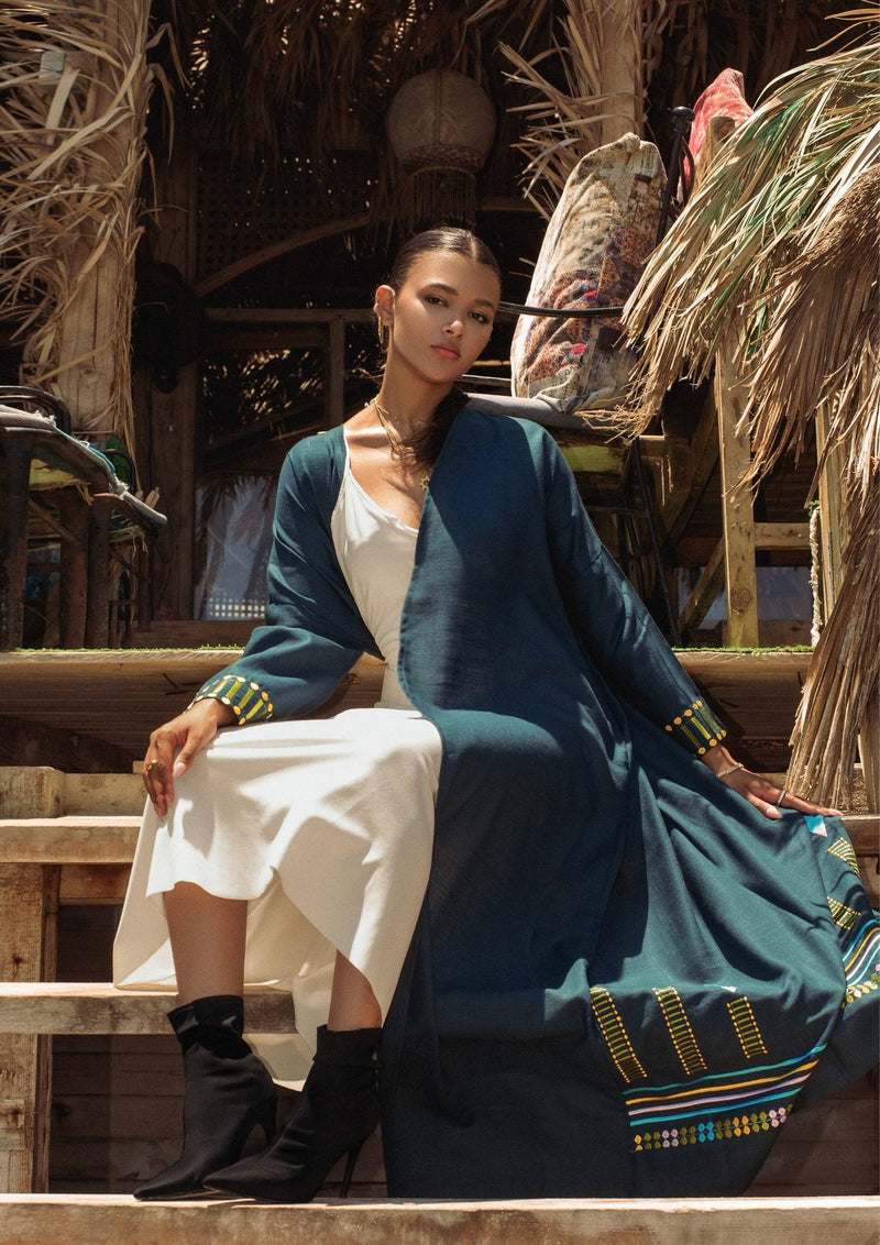 The Enchanted Abaya + Scarf Set - Online Shopping - The Untitled Project