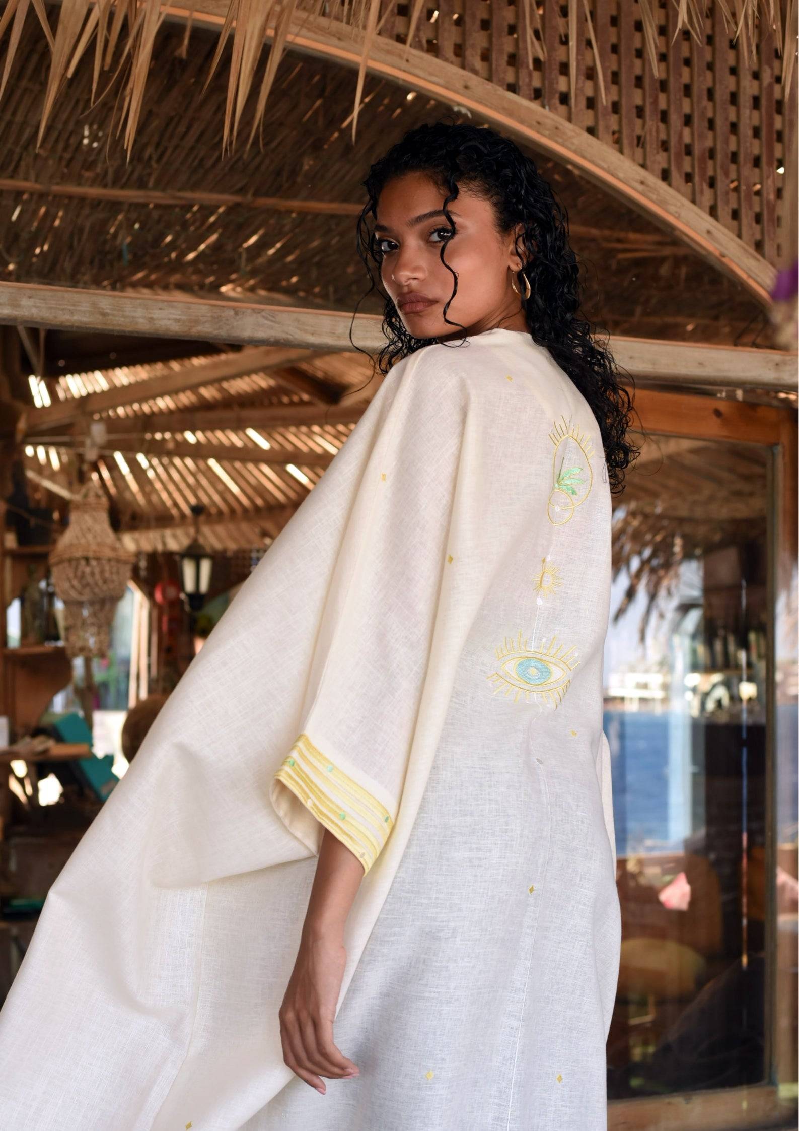 The Gypsy Heart - Show Stopper Back Abaya - Online Shopping - The Untitled Project