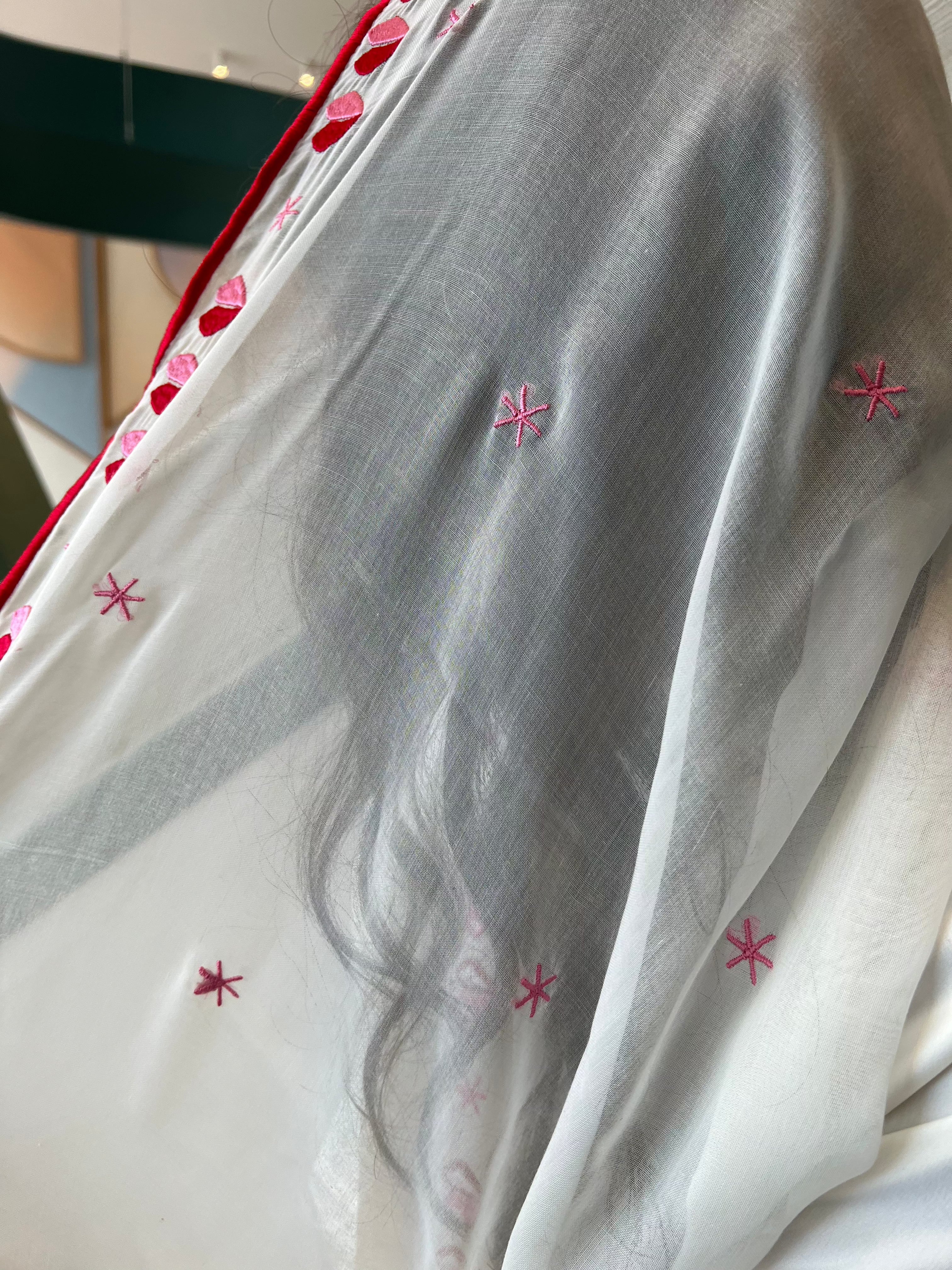 Queen of Hearts Scarf - Supporting Breast Cancer Awareness - Online Shopping - The Untitled Project