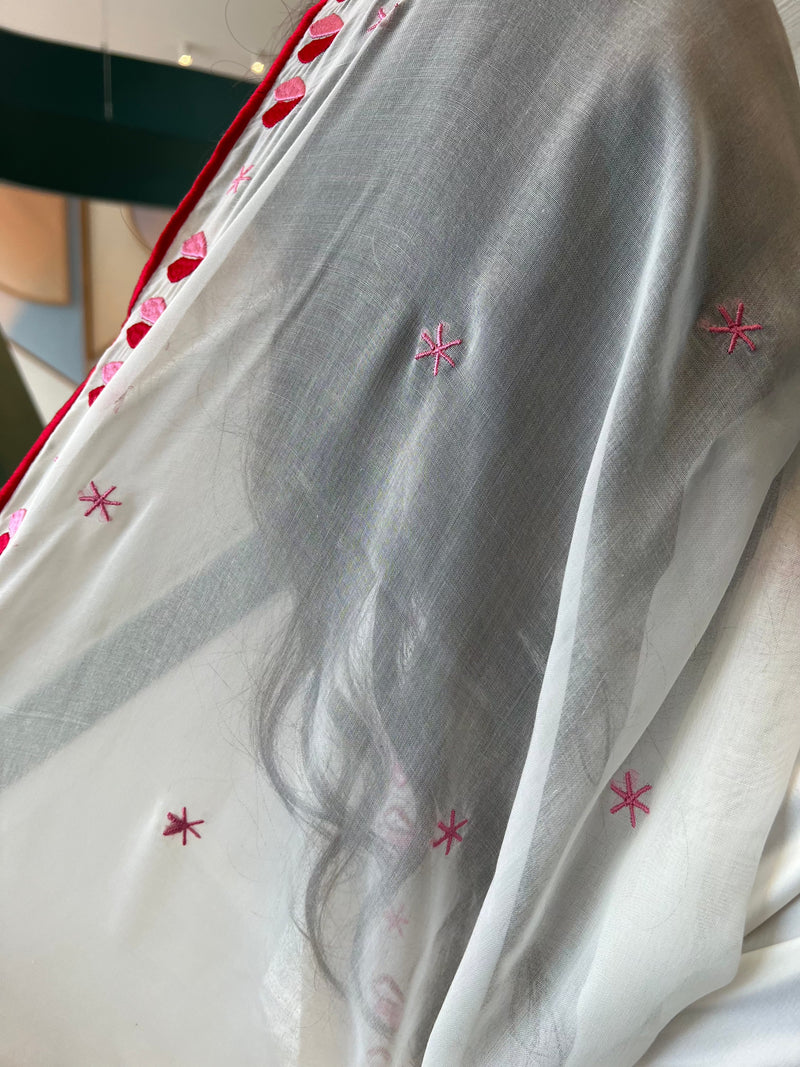 Queen of Hearts Scarf - Supporting Breast Cancer Awareness - Online Shopping - The Untitled Project