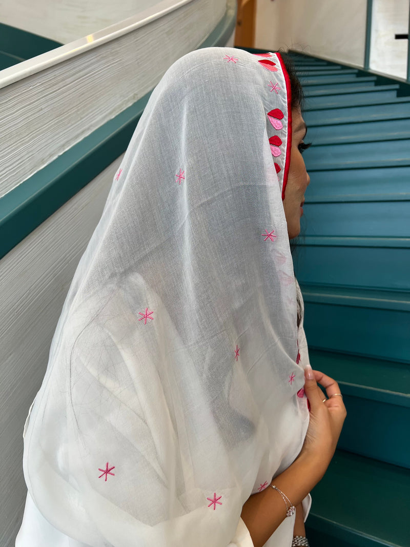 Queen of Hearts Scarf - Supporting Breast Cancer Awareness - Online Shopping - The Untitled Project