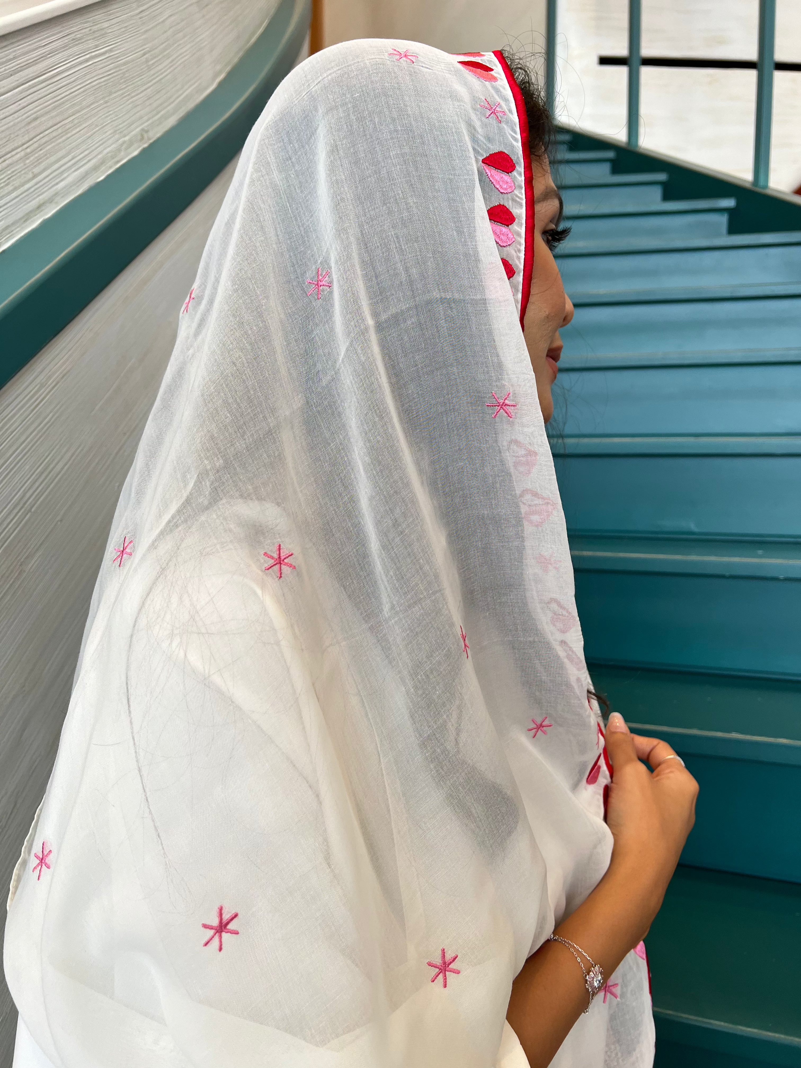 Queen of Hearts Scarf - Supporting Breast Cancer Awareness - Online Shopping - The Untitled Project