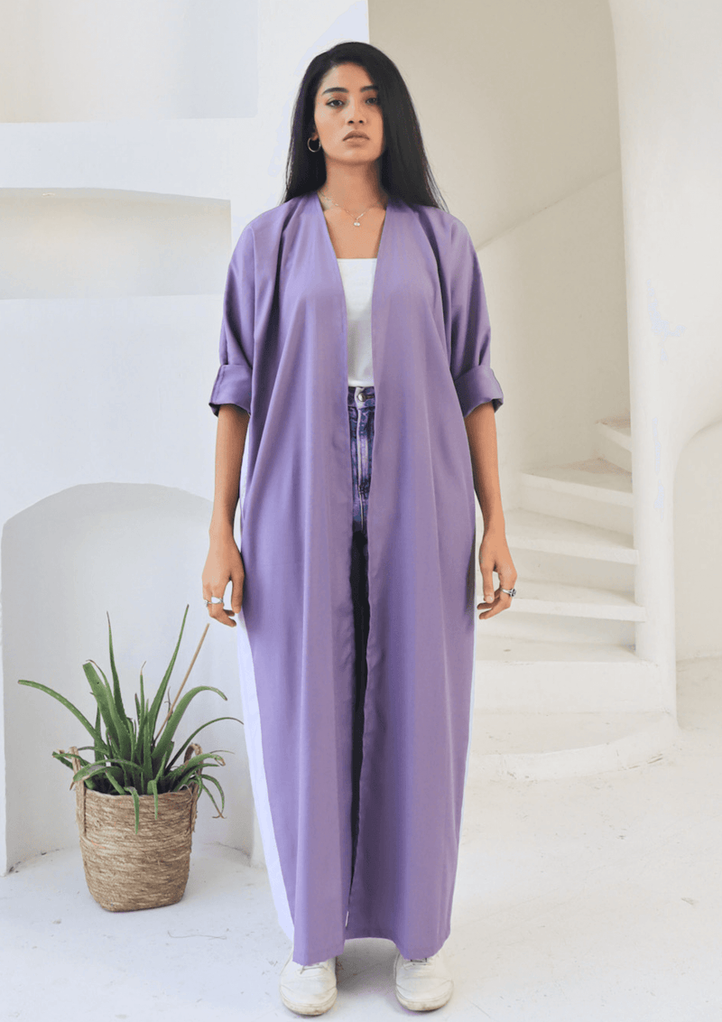 Lavender Bloom - Everyday Abaya - Online Shopping - The Untitled Project