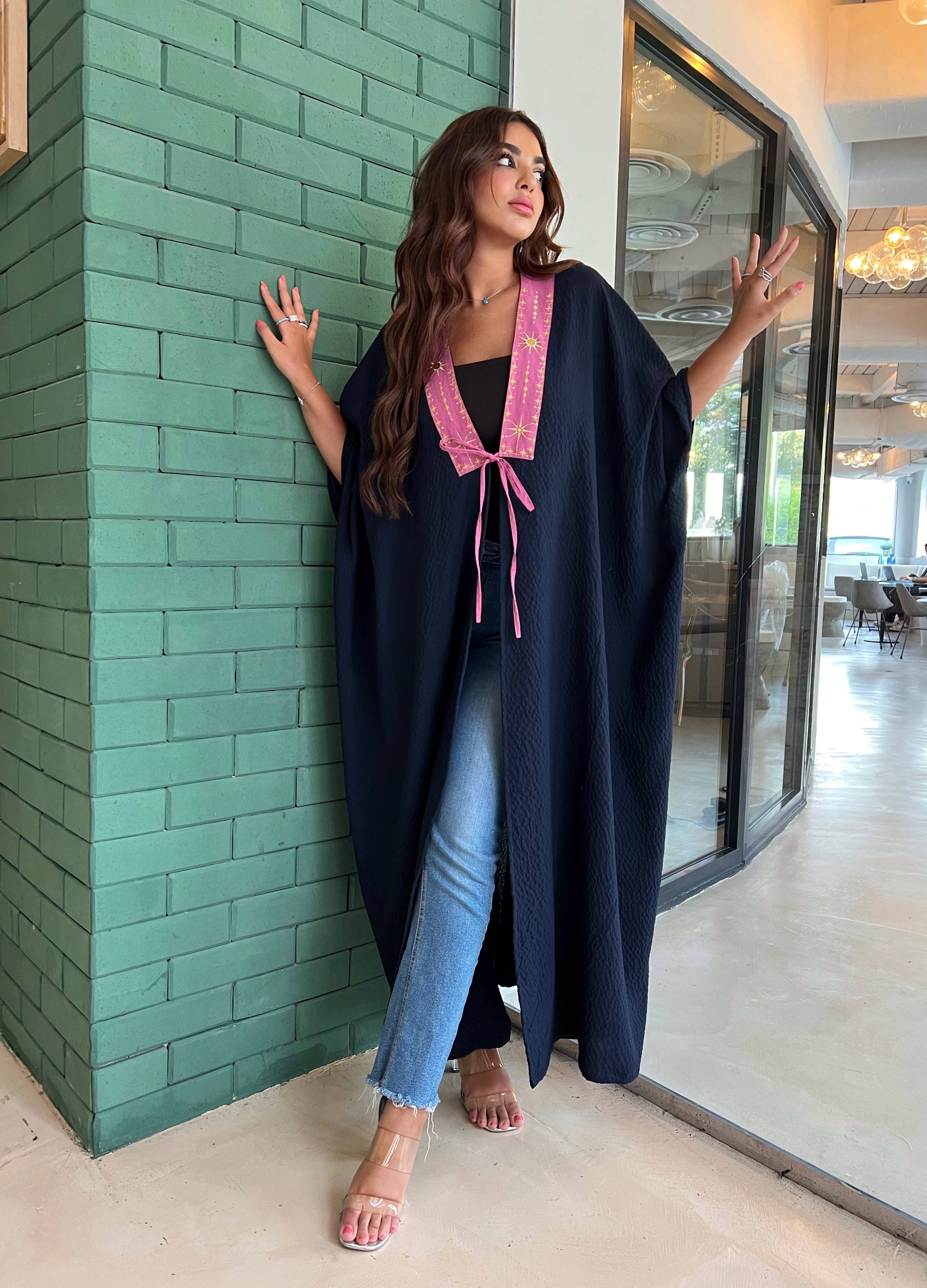 The Mila fairy - Front Bow Abaya - Online Shopping - The Untitled Project