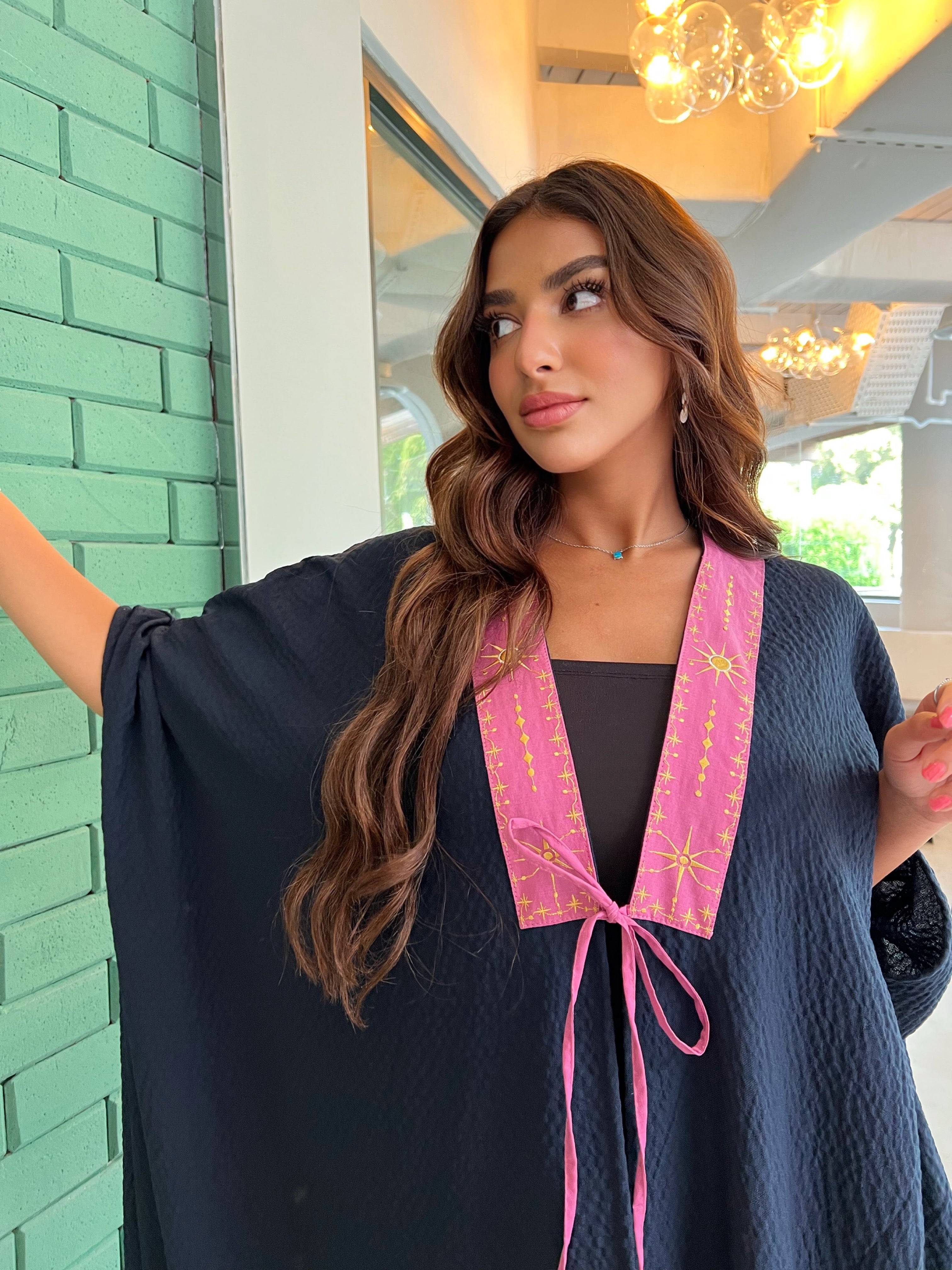 The Mila fairy - Front Bow Abaya - Online Shopping - The Untitled Project