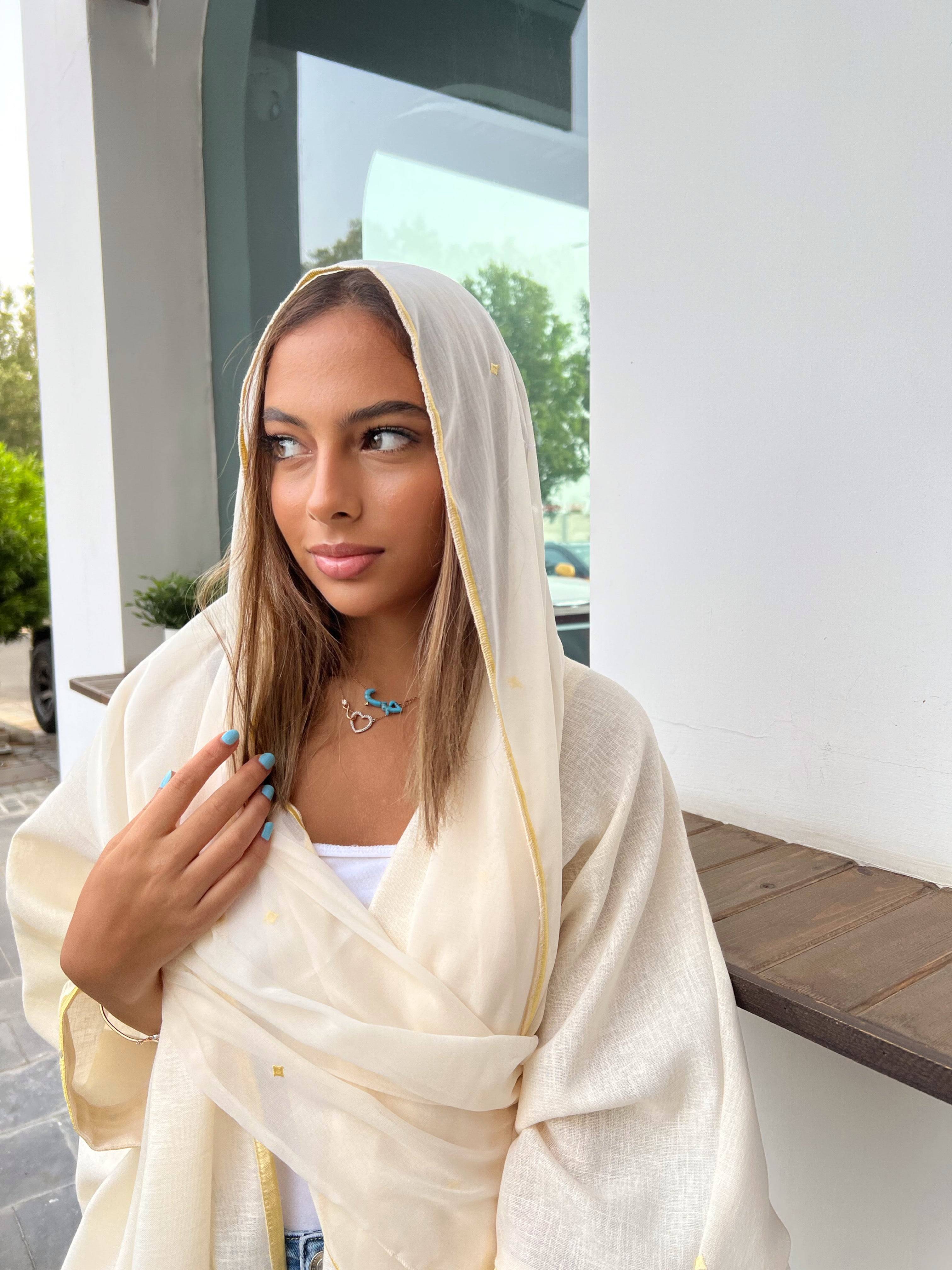 The Gypsy Scarf - Embroidered Stars - Online Shopping - The Untitled Project