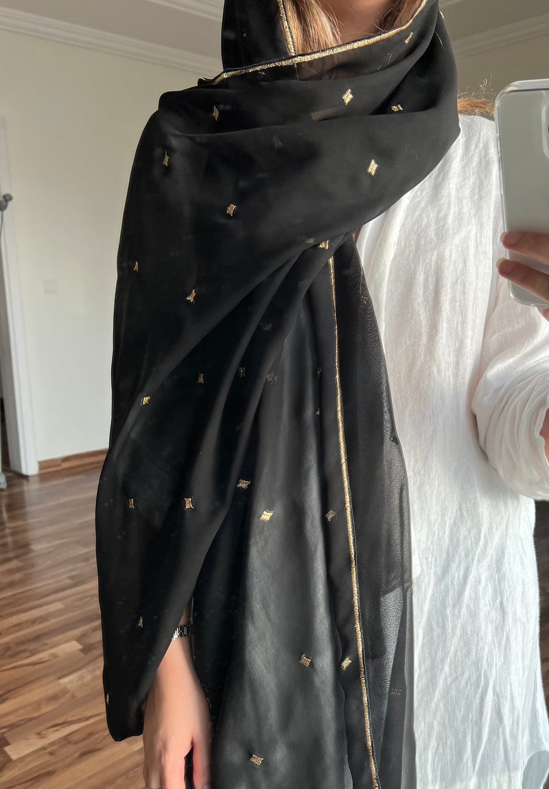 The Gypsy Scarf - Embroidered Stars - Online Shopping - The Untitled Project