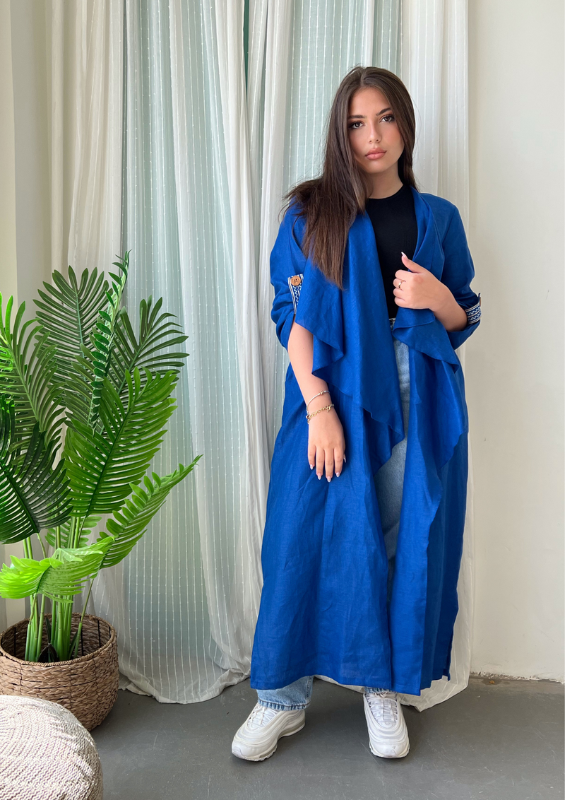 Blue Koi - Abaya & Scarf Set - Online Shopping - The Untitled Project