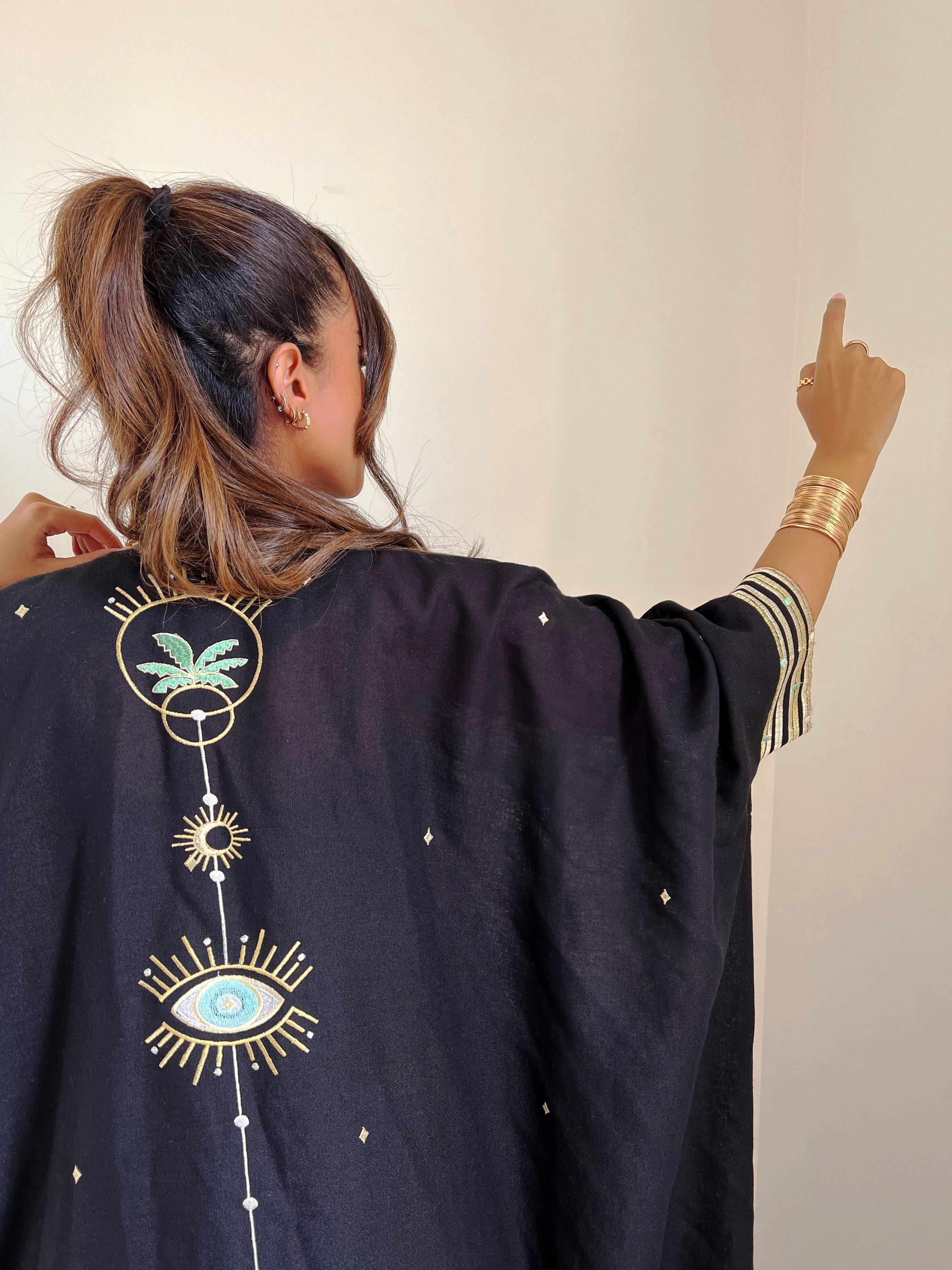 The Gypsy Heart - Show Stopper Back Abaya - Online Shopping - The Untitled Project