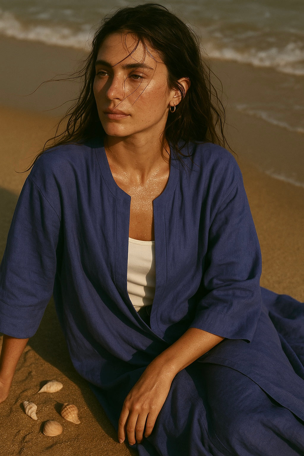 The Moana Abaya - Summer In Linen
