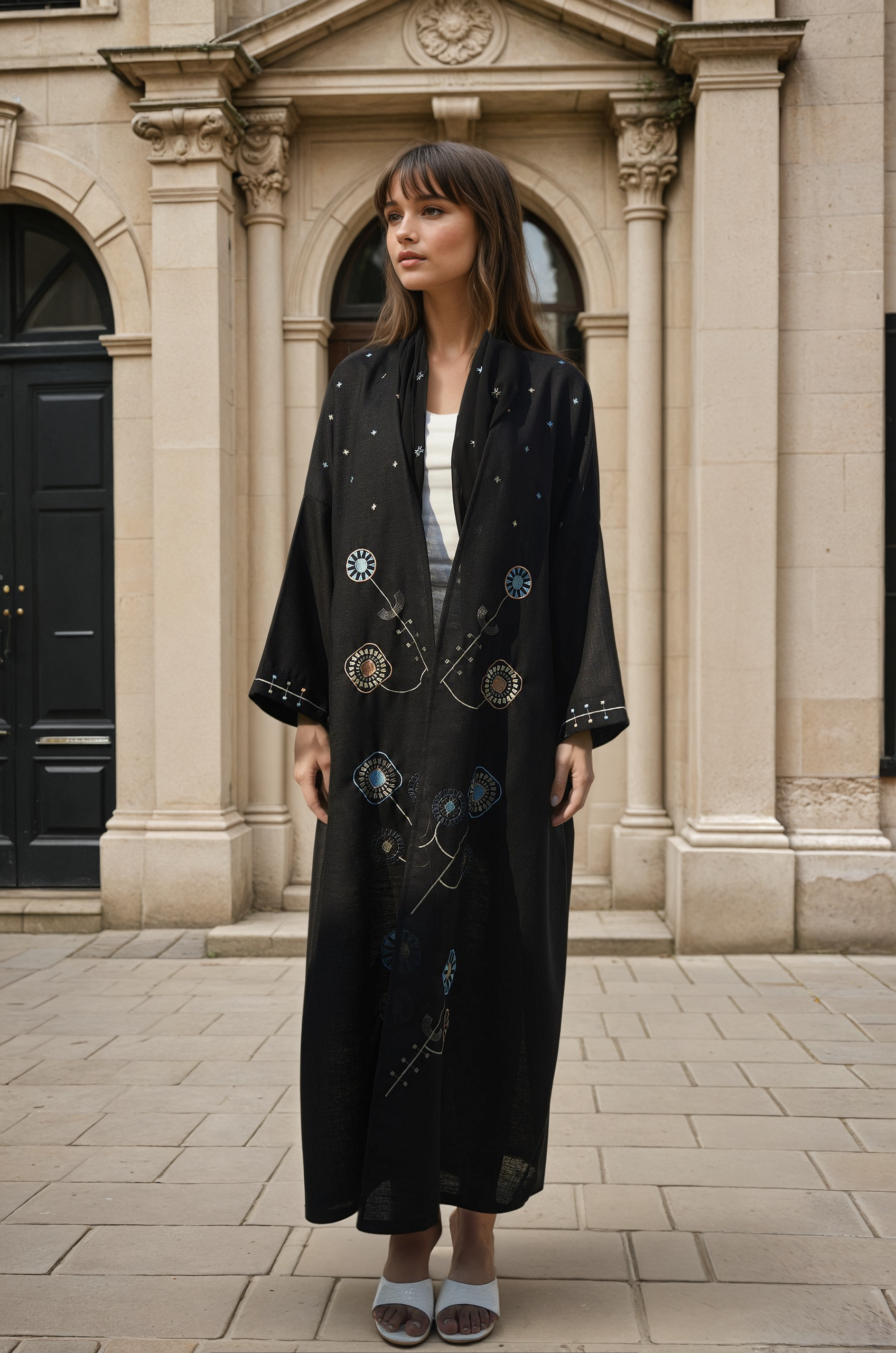 Aurora - Abaya & Scarf Set