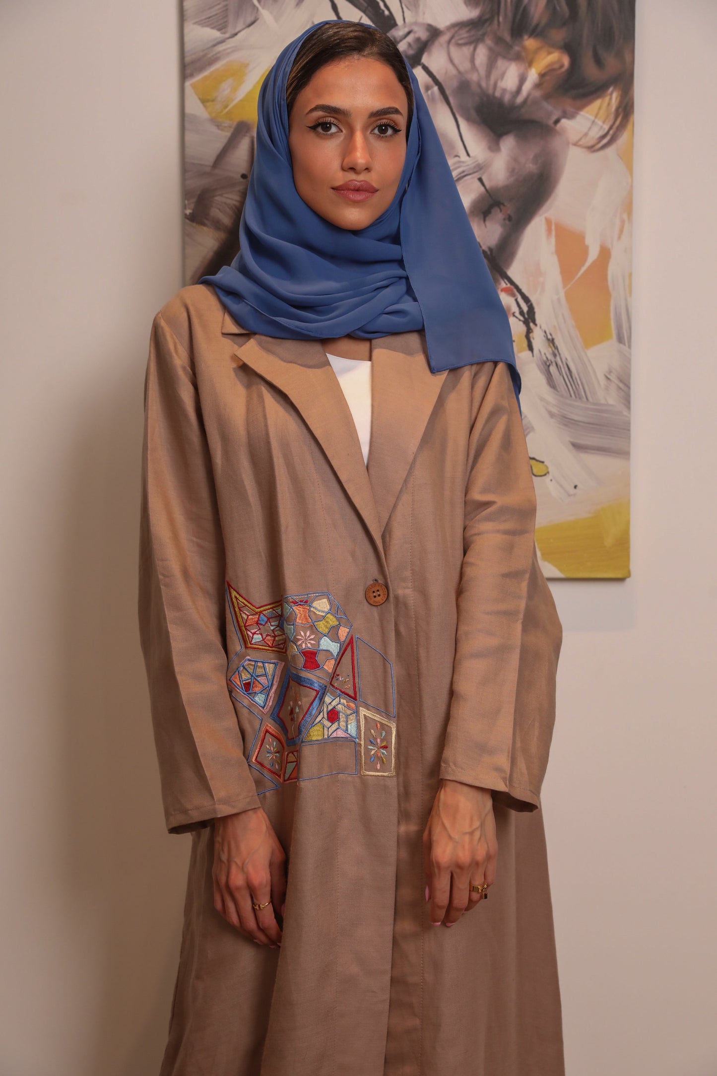 The Hana Blazer - Abaya & scarf Set