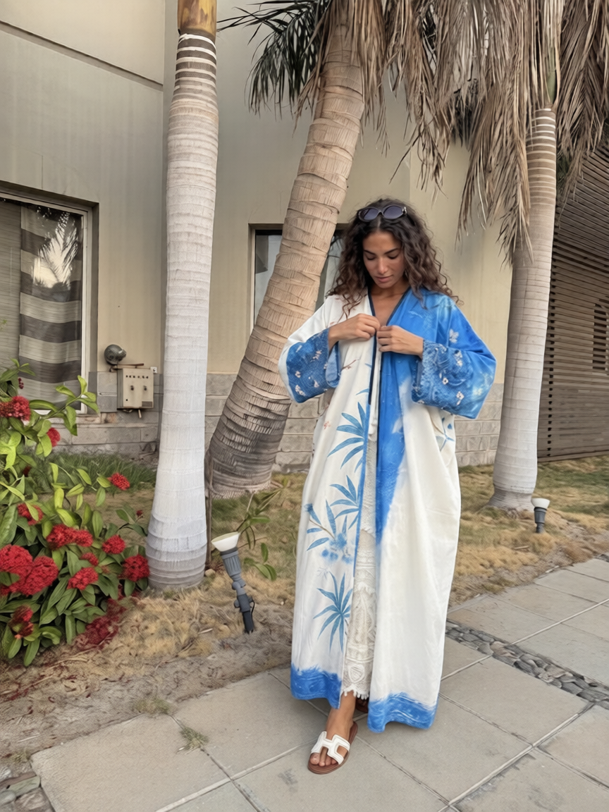 She Thought in Indigo