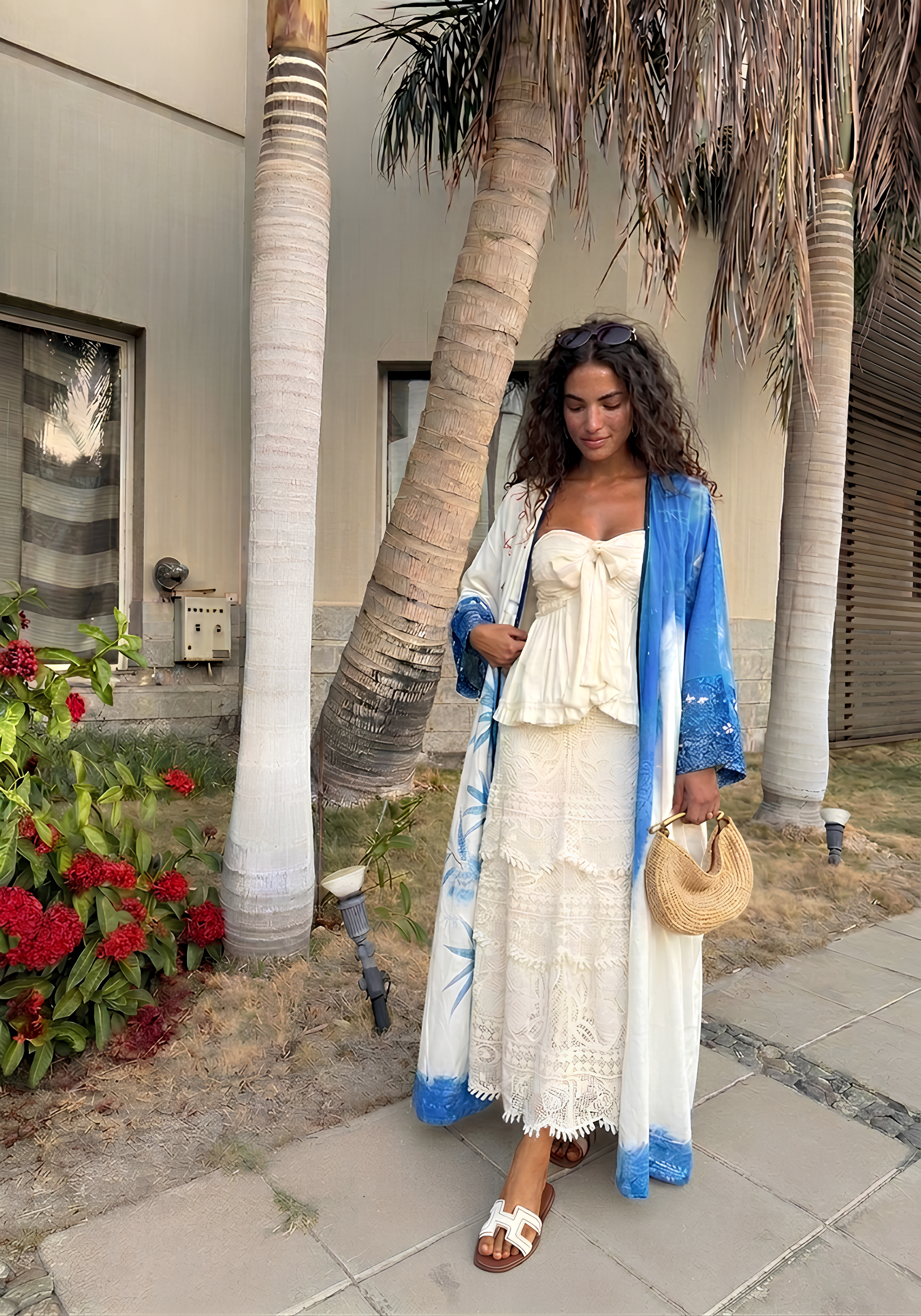 She Thought in Indigo