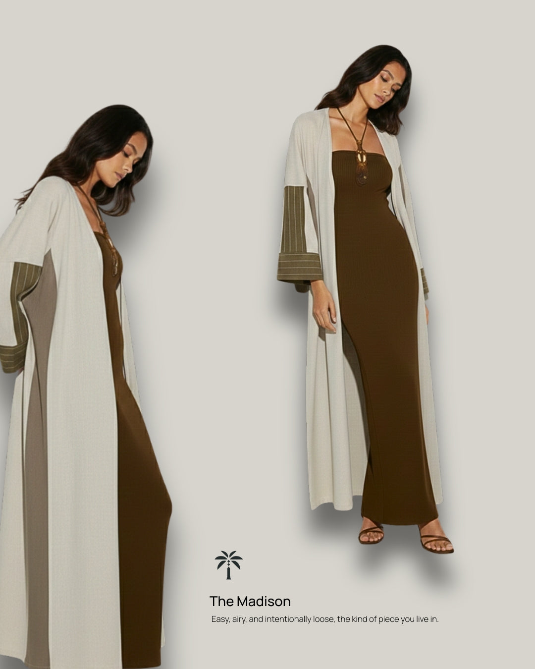 The Madison Abaya - Summery & Loose fit