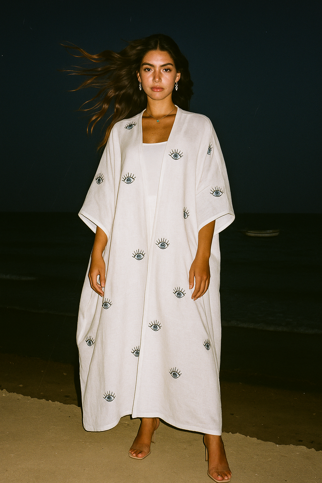 Eye-Conic - in Fully Embroidered Linen