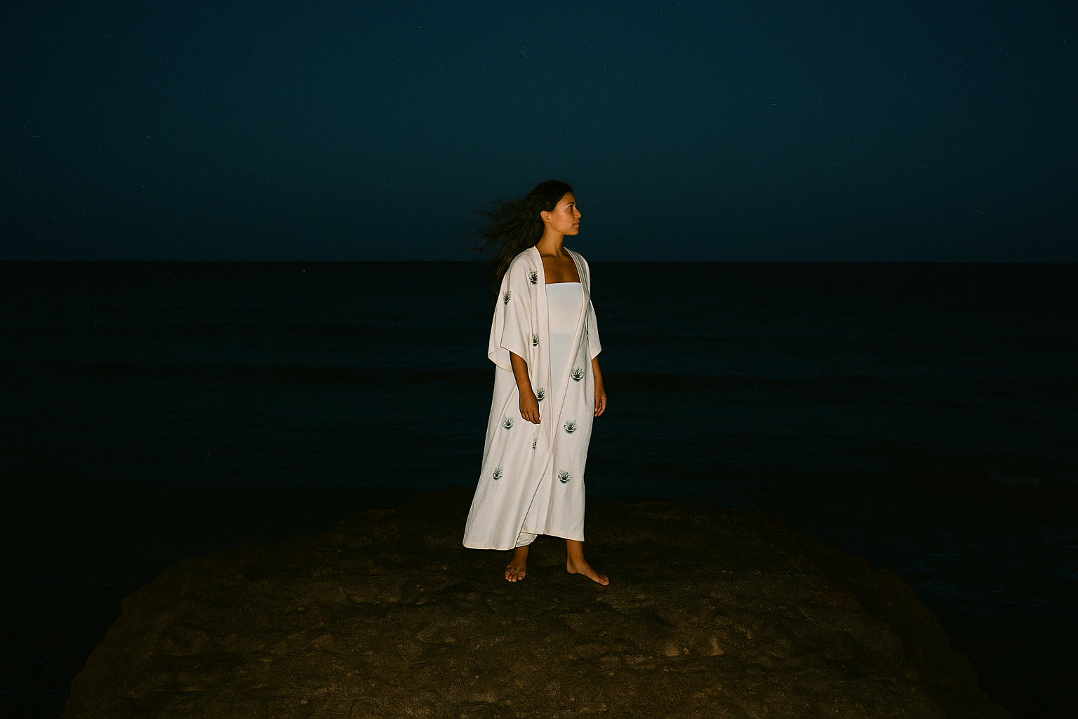 Eye-Conic - in Fully Embroidered Linen