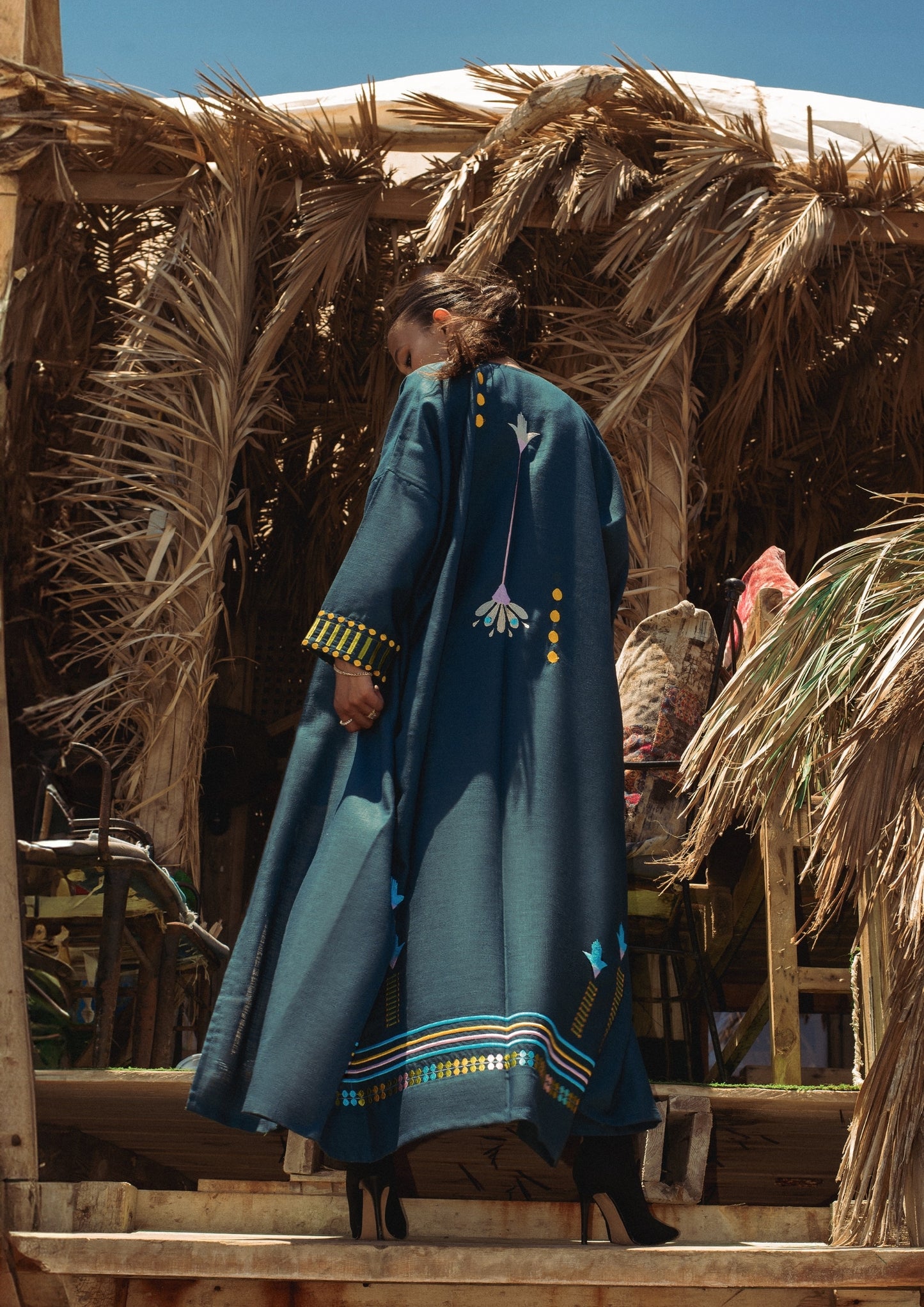 The Enchanted Abaya + Scarf Set - Online Shopping - The Untitled Project