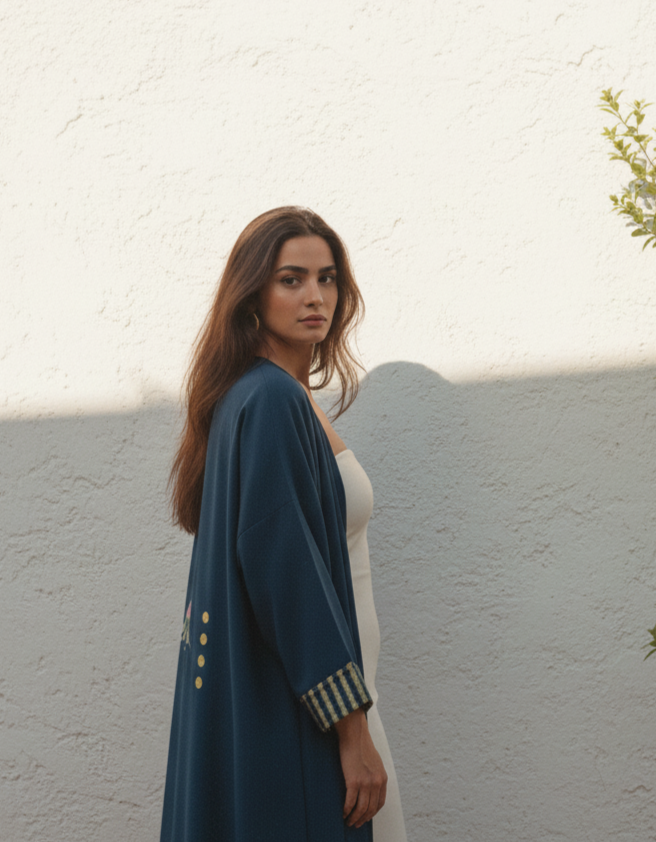 مجموعة عباية ووشاح ساحرة-5