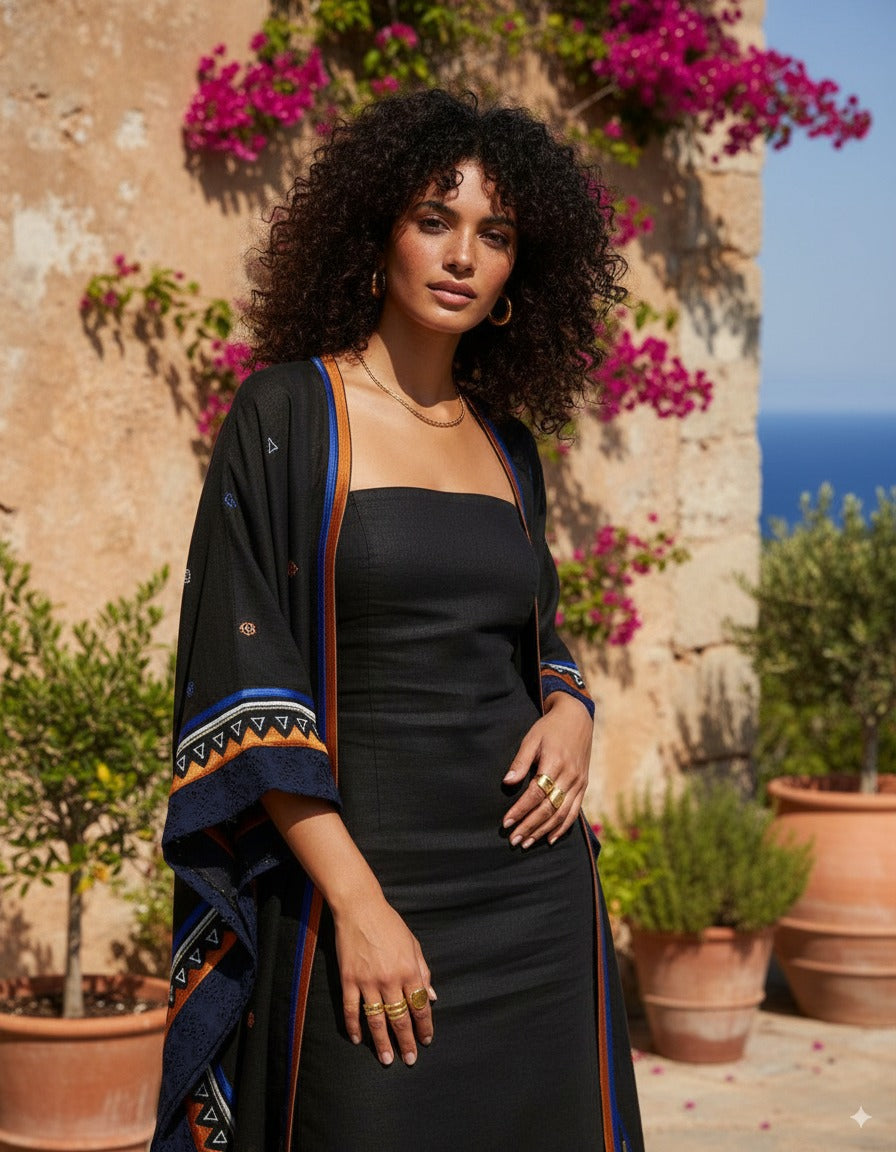 A is for Amor - Abaya & Scarf Set