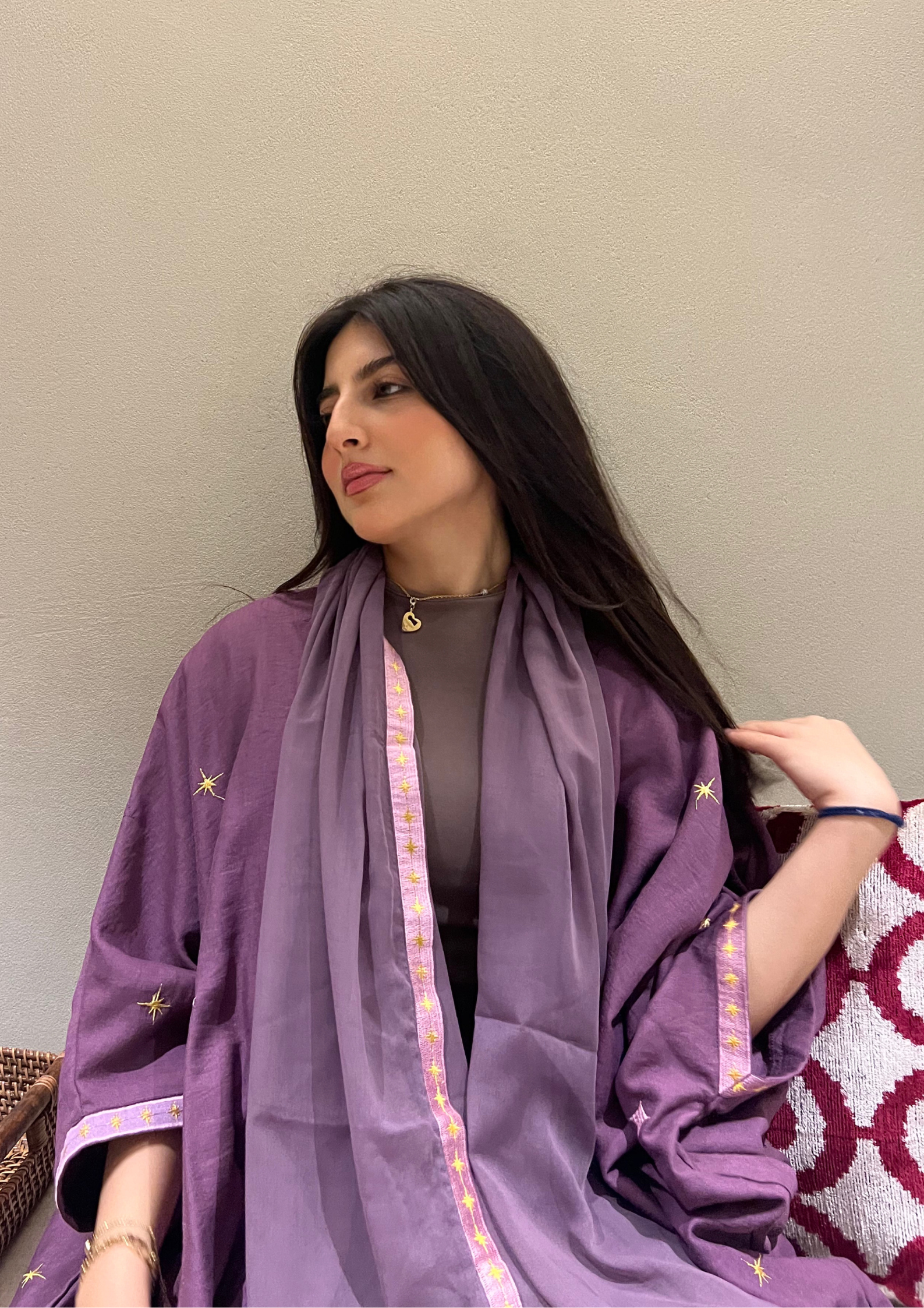 Luminara - Abaya & Scarf Set - Online Shopping - The Untitled Project