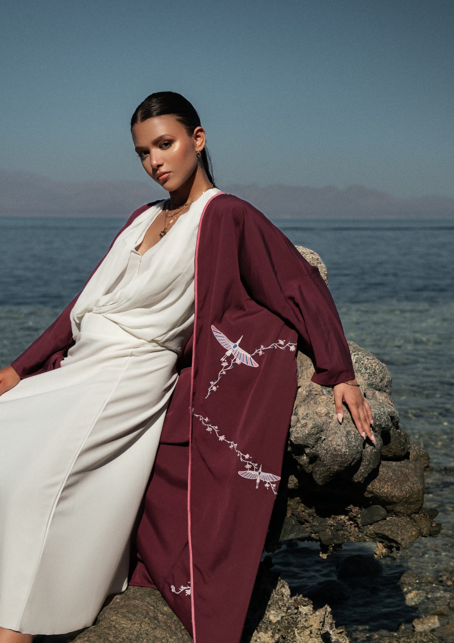 The Majestic Abaya + Scarf Set - Online Shopping - The Untitled Project