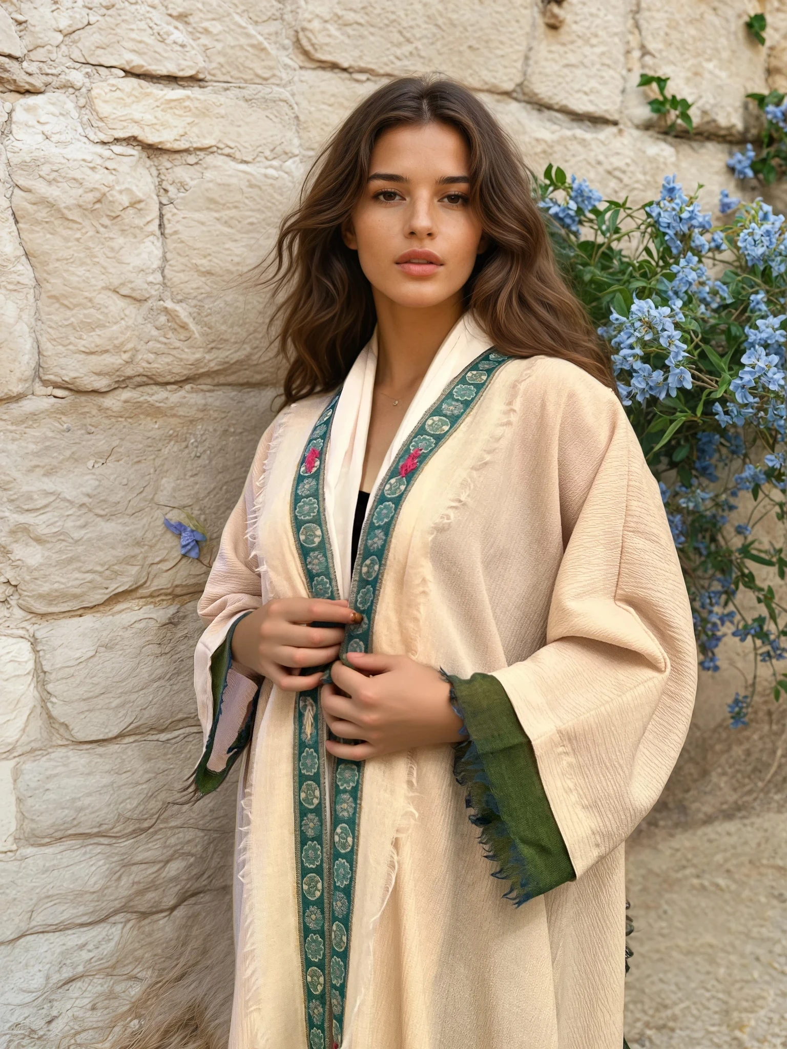 Too Chic to Be-Leaf - Abaya & Scarf Set