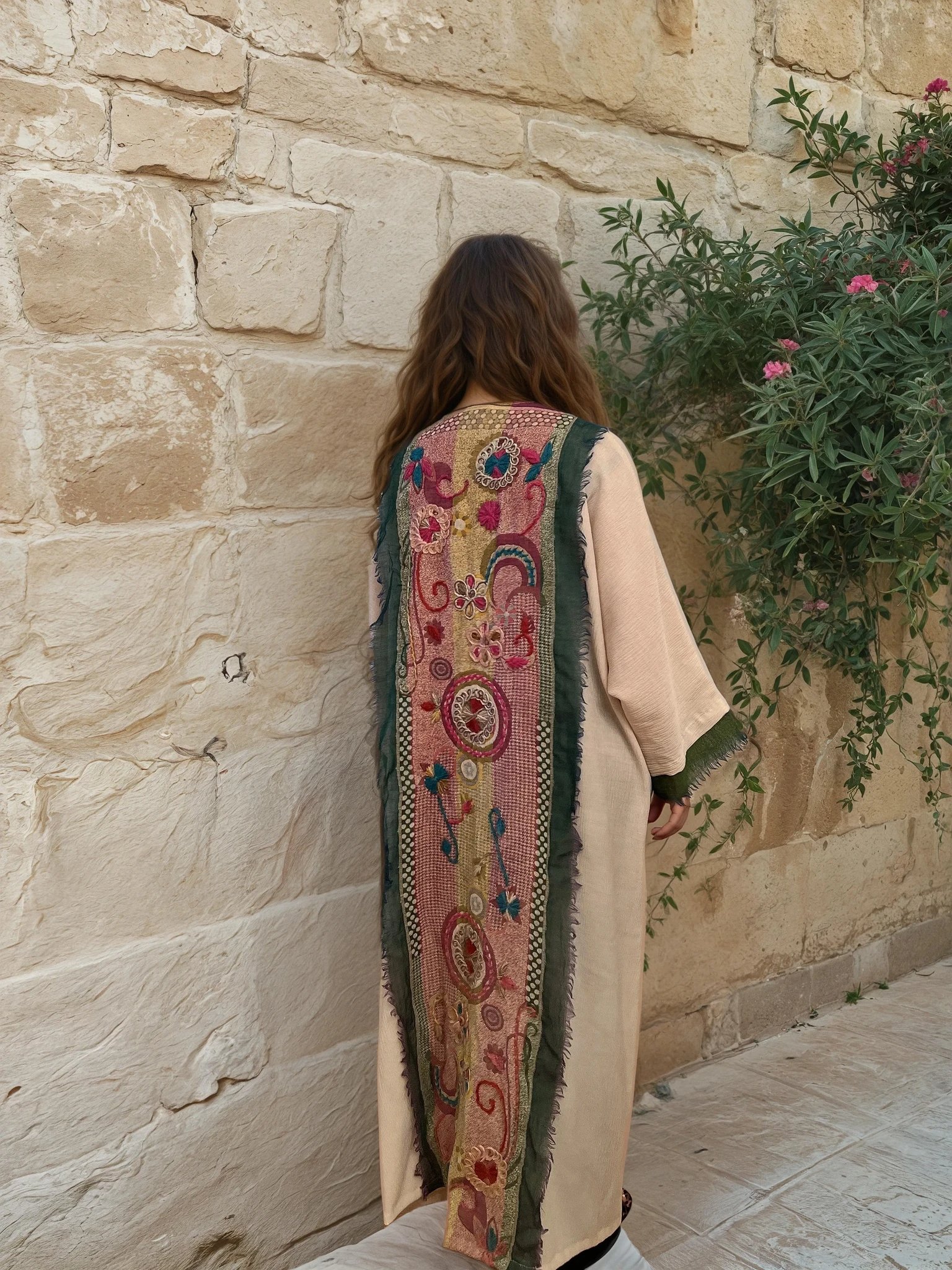 Too Chic to Be-Leaf - Abaya & Scarf Set