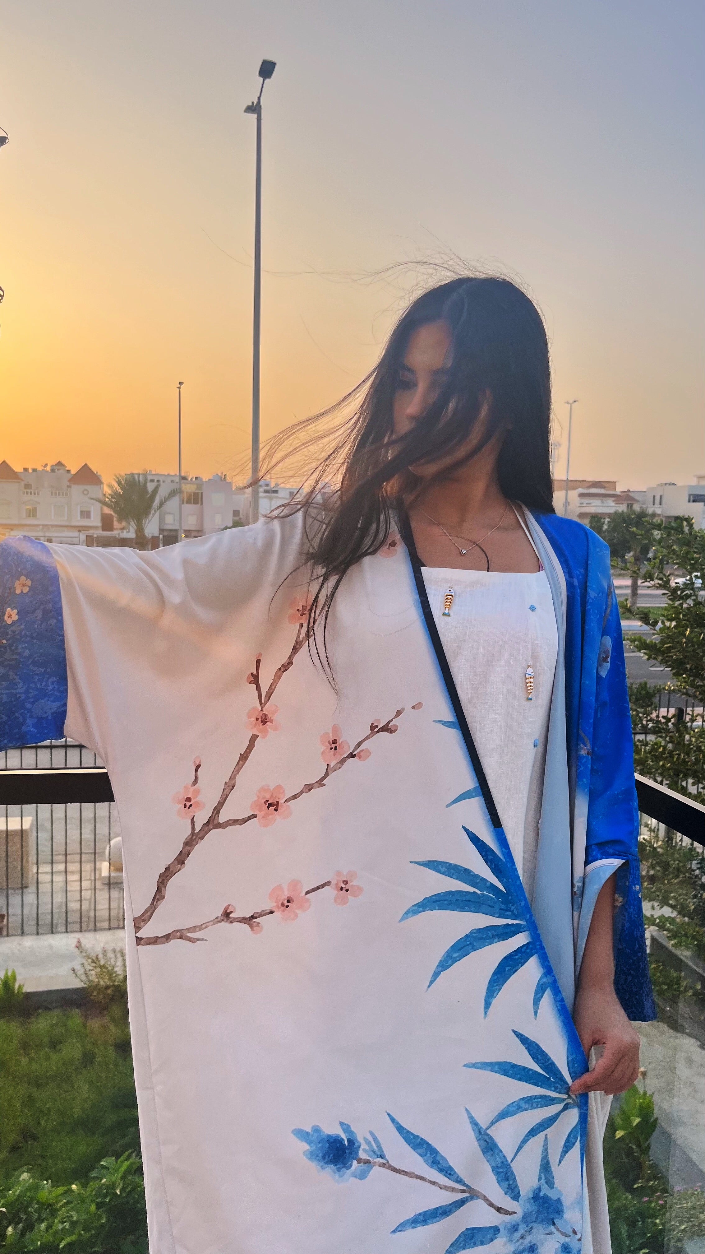 She Thought in Indigo