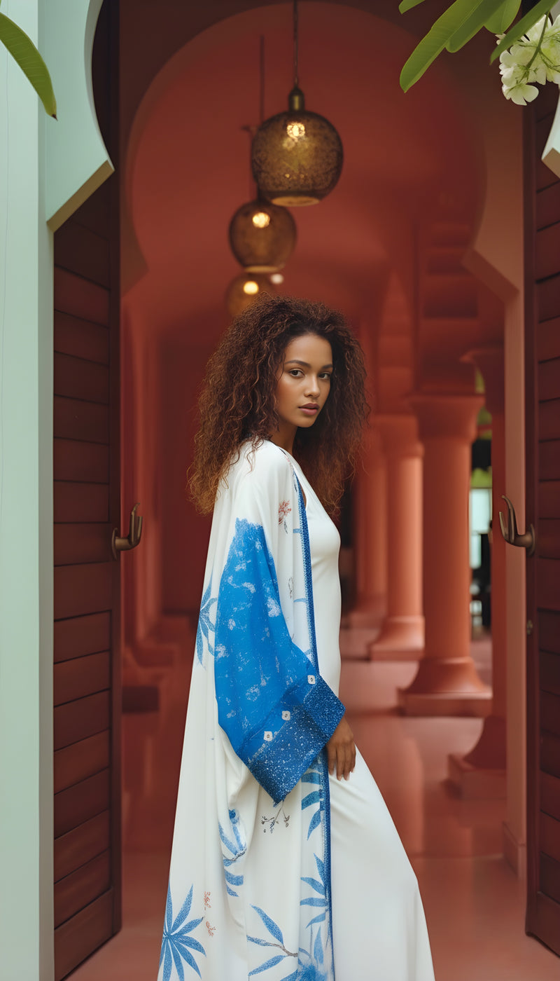 She Thought in Indigo