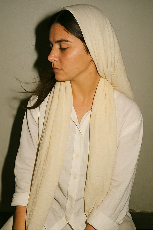 Arena - Crinkle Organic Cotton Scarf
