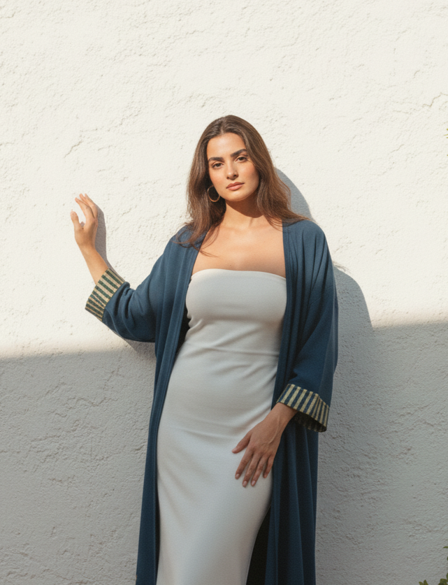 مجموعة عباية ووشاح ساحرة-4