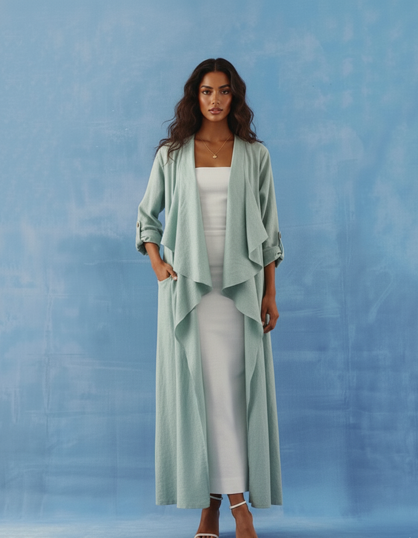 Tati the Turtle - Abaya & Scarf Set