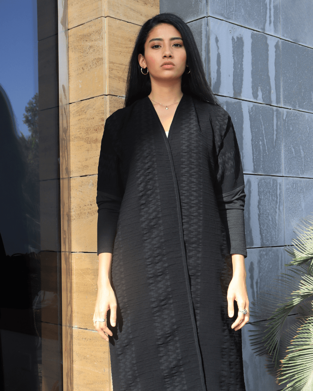 Miss chic - elegant black Abaya - Online Shopping - The Untitled Project