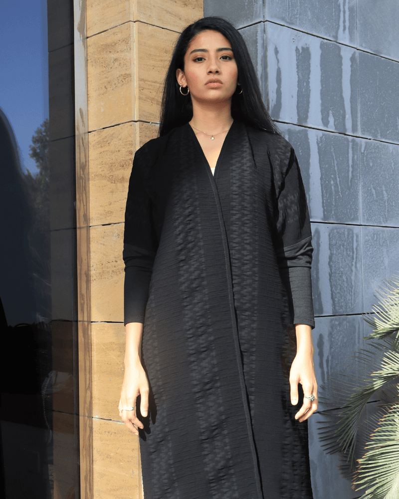 Miss chic - elegant black Abaya - Online Shopping - The Untitled Project