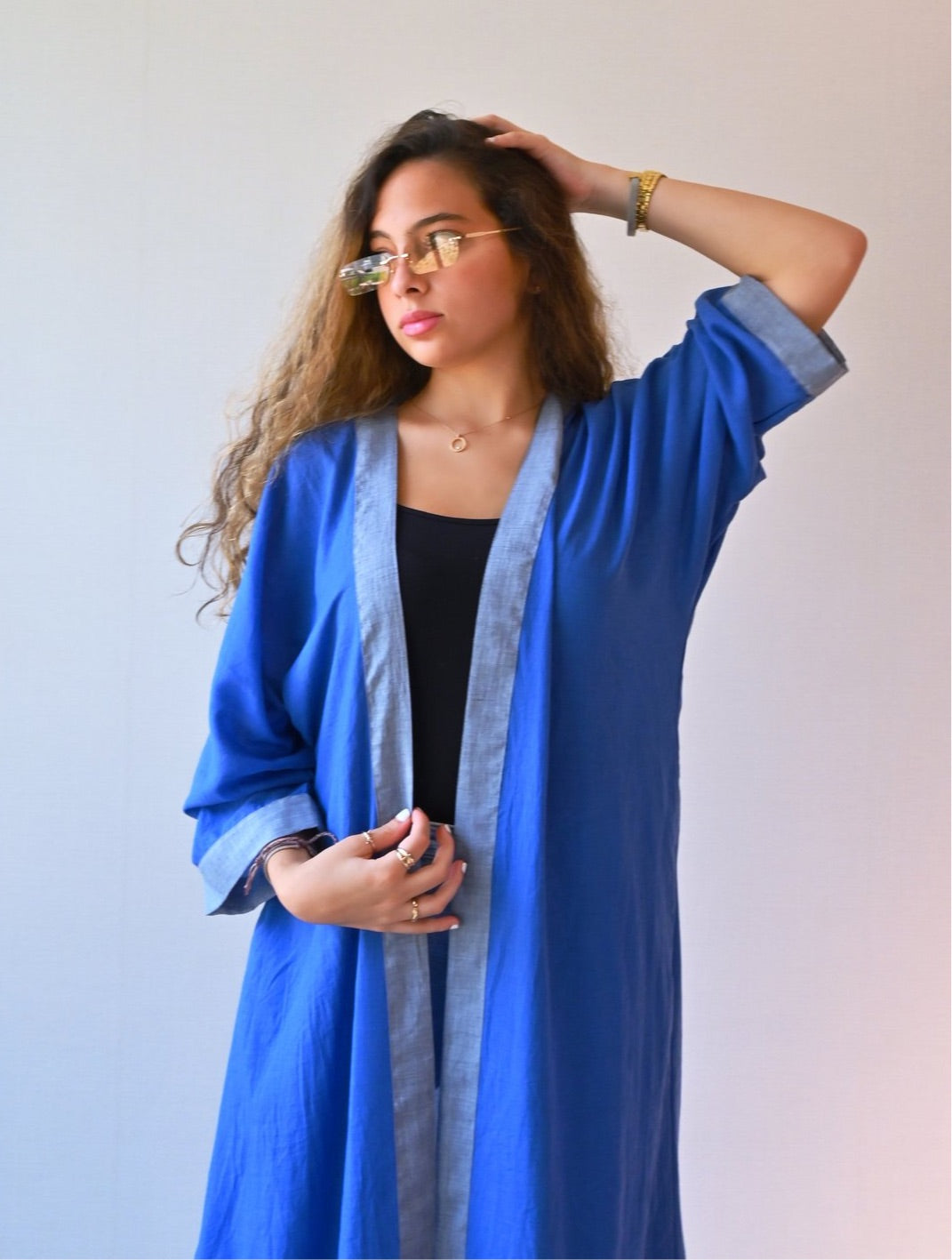 The Mykonos Abaya - Lightweight for summer - The Untitled Project