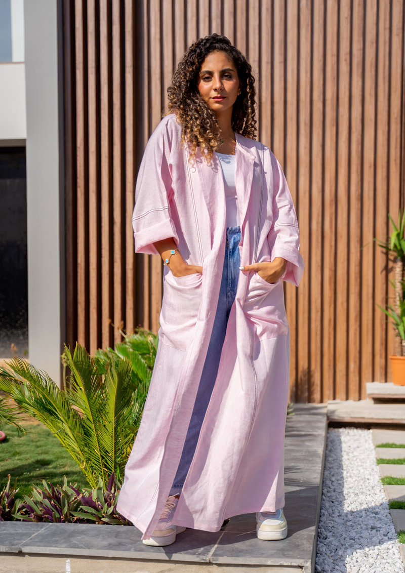 The Moana Abaya - Summer In Linen - The Untitled Project