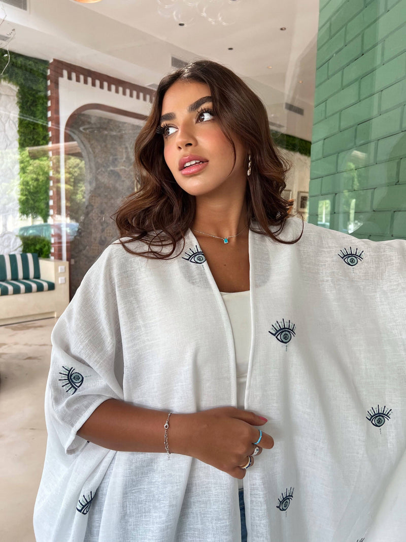 Eye-Conic - in Fully Embroidered Linen - Online Shopping - The Untitled Project