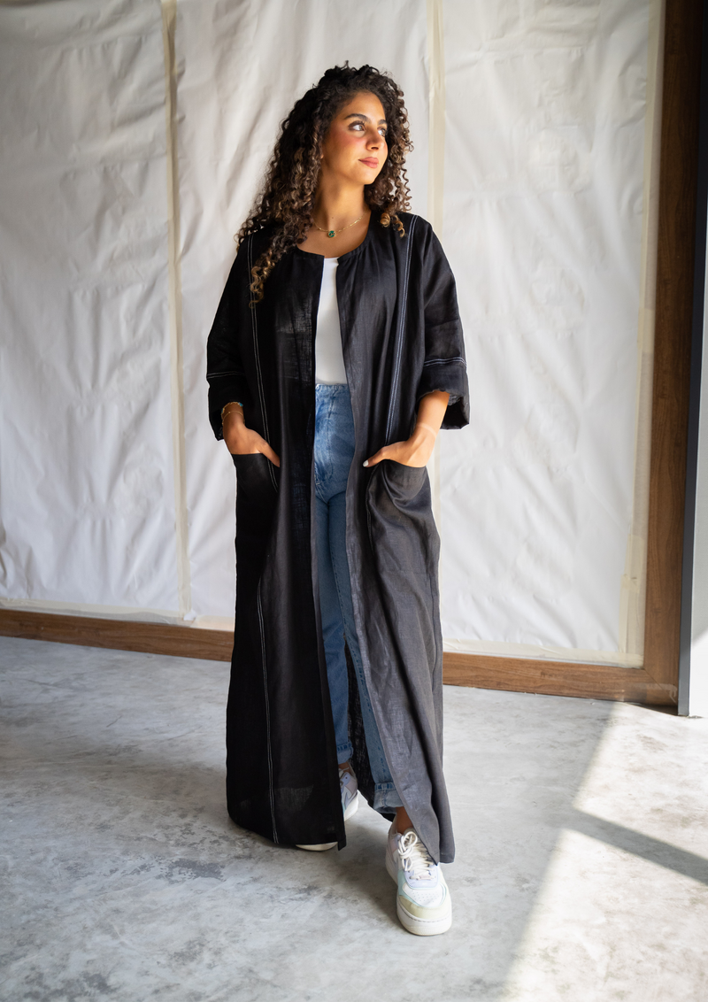 The Moana Abaya - Summer In Linen - The Untitled Project