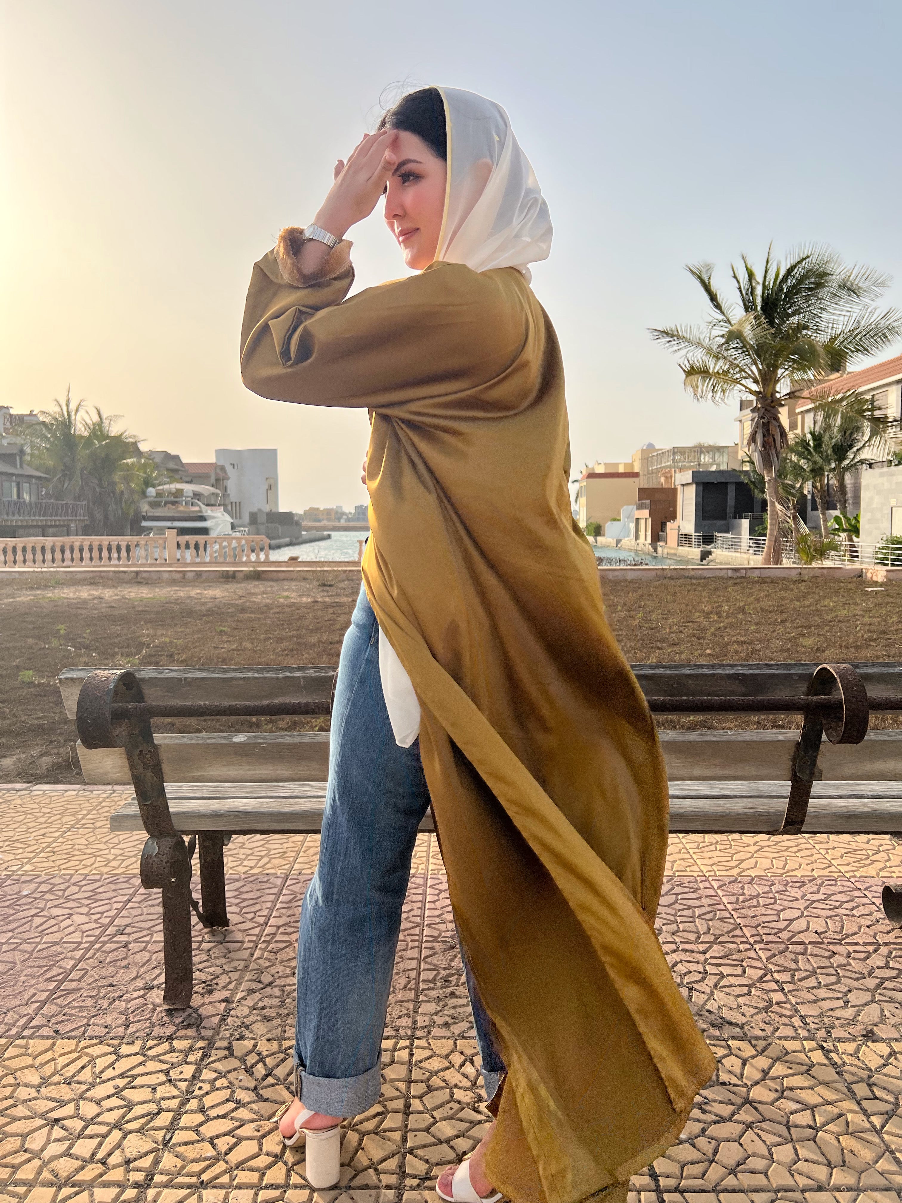 Summer Silk Abaya - Effortlessly Chic - Online Shopping - The Untitled Project