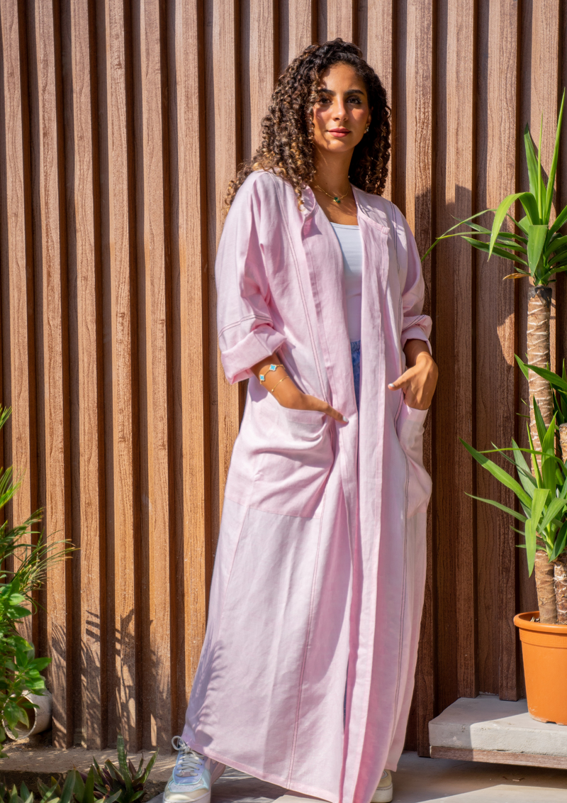 The Moana Abaya - Summer In Linen - The Untitled Project
