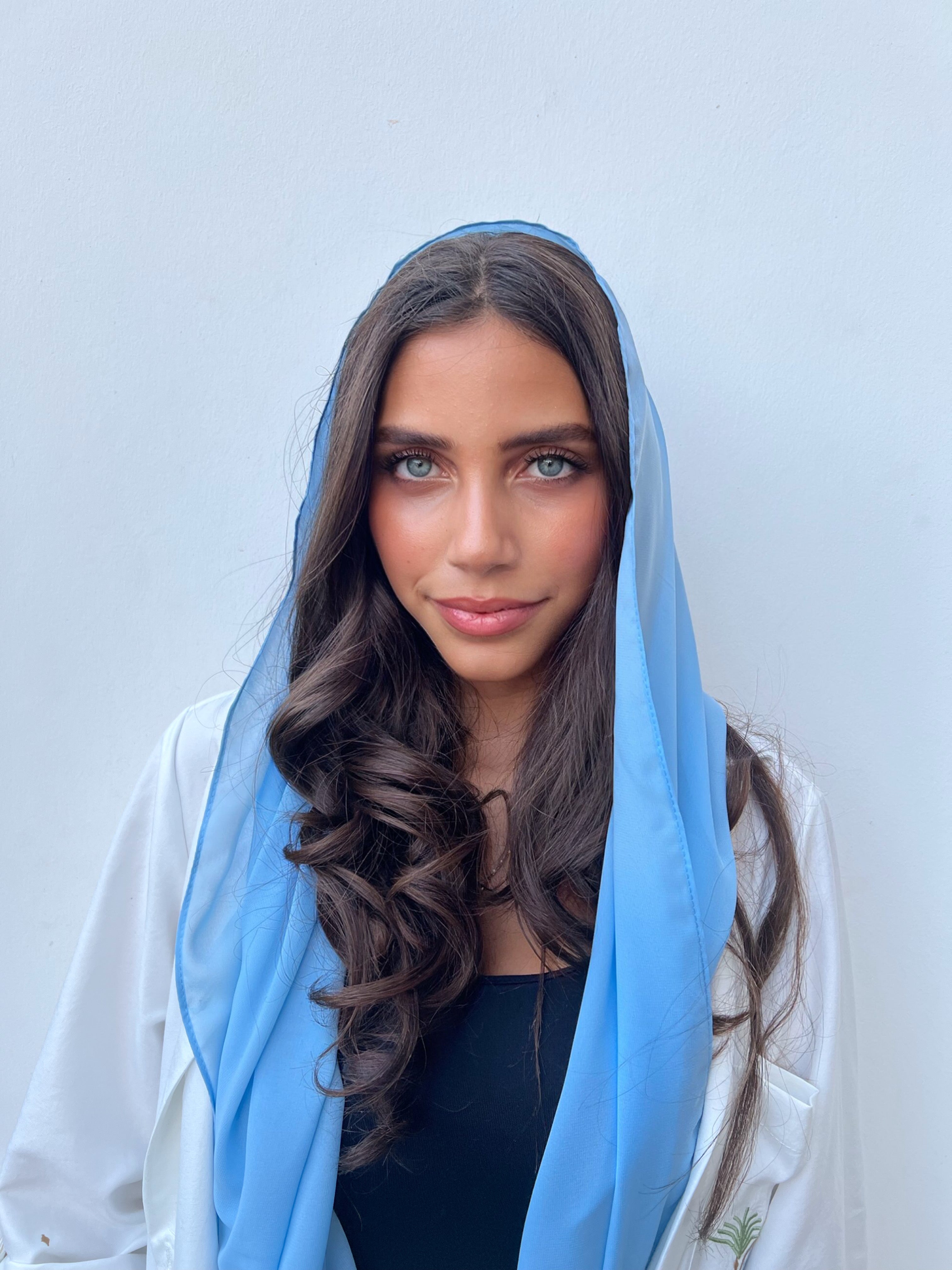 Blue Sands - Abaya & Scarf Set - Online Shopping - The Untitled Project