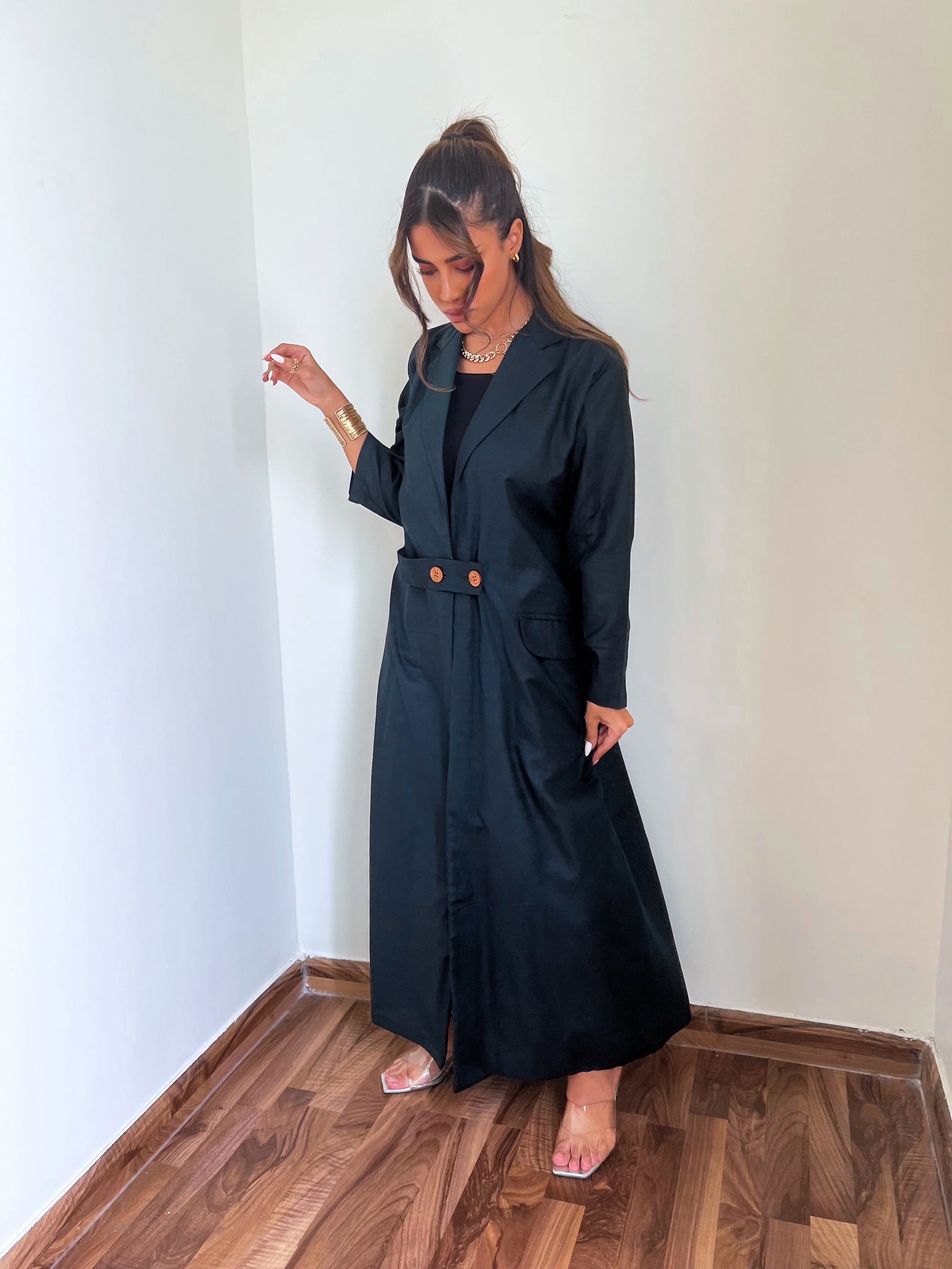 Strictly Business - Suit Blazer Abaya - Online Shopping - The Untitled Project