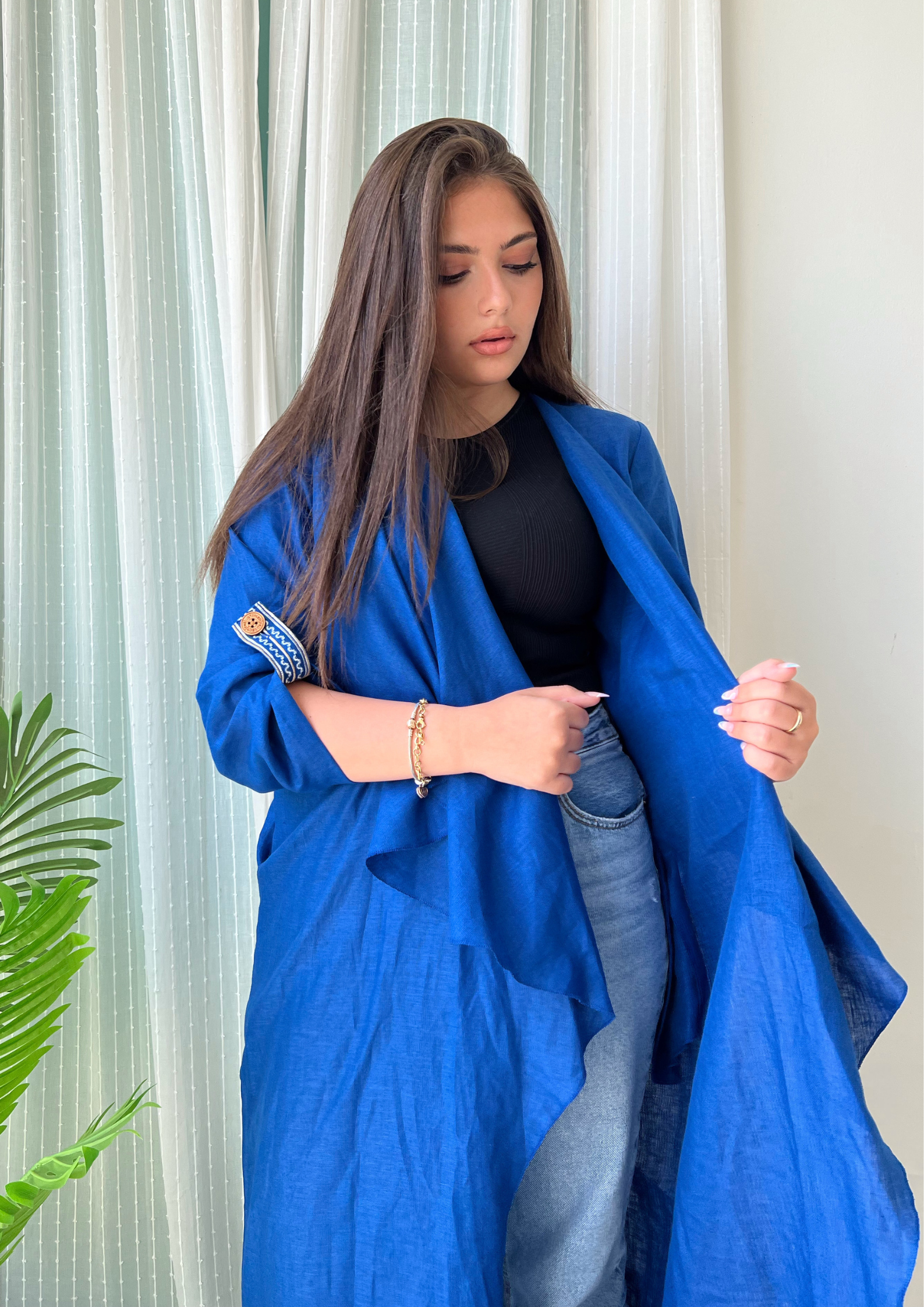 Blue Koi - Abaya & Scarf Set - Online Shopping - The Untitled Project