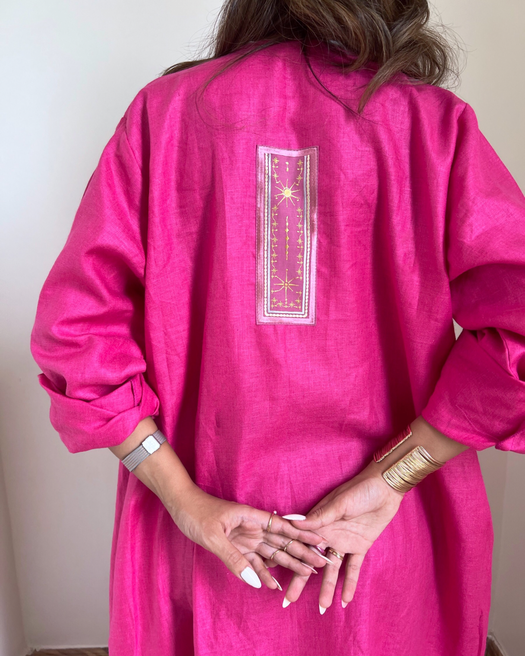 Girl in Pink - Abaya & Scarf Set - Online Shopping - The Untitled Project