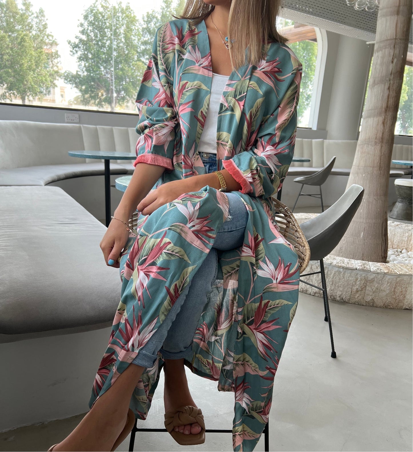 The Pink Pine - Stylish Soft Kimono - Online Shopping - The Untitled Project