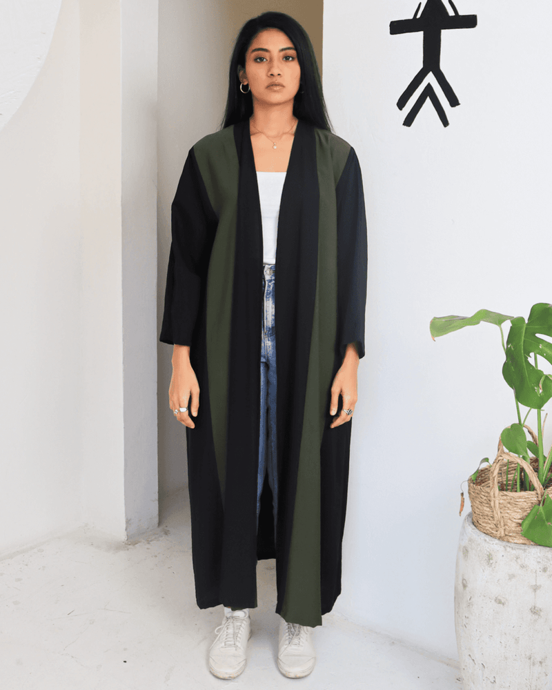 Busy Sandra Abaya - Daily Casual Wear - Online Shopping - The Untitled Project