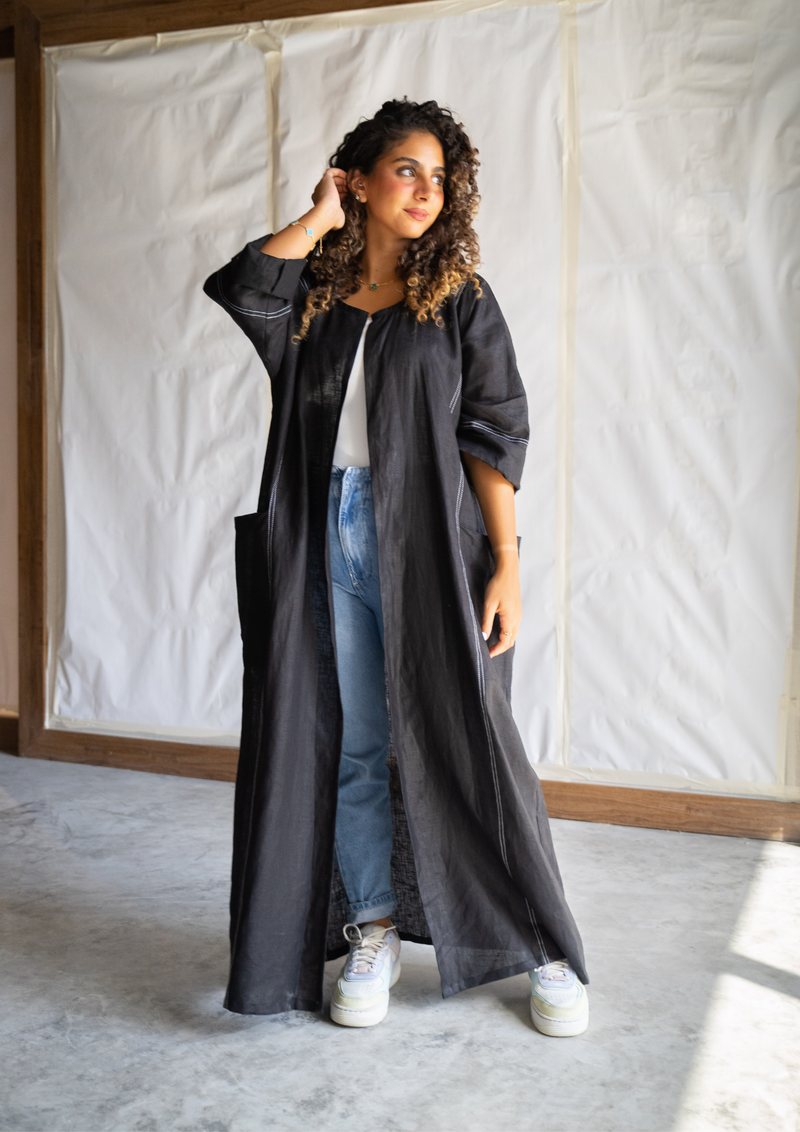 The Moana Abaya - Summer In Linen - The Untitled Project