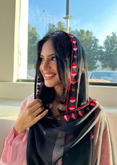 Queen of Hearts Scarf - Supporting Breast Cancer Awareness - Online Shopping - The Untitled Project